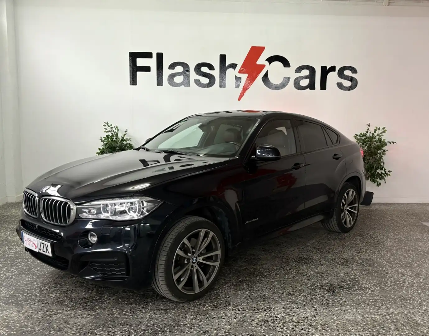 BMW X6 xDrive 40dA Bleu - 1