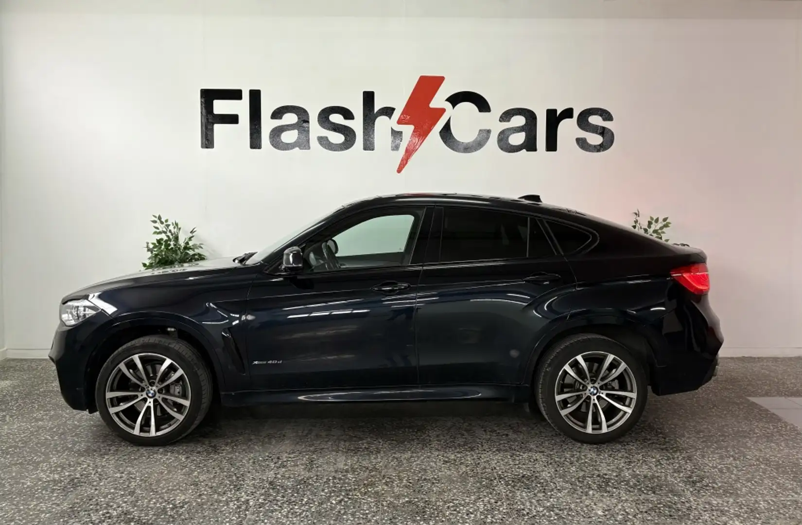 BMW X6 xDrive 40dA Bleu - 2