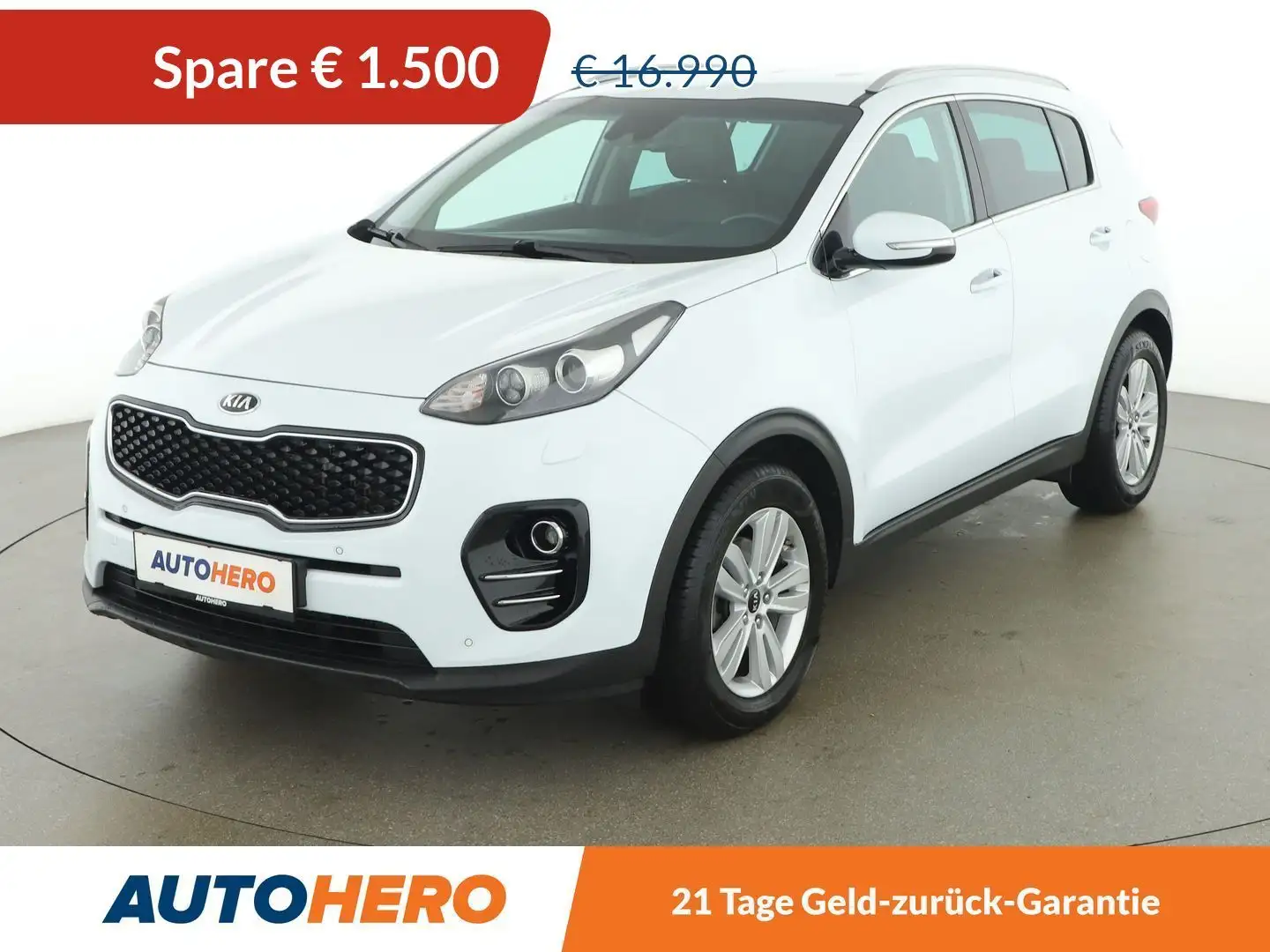 Kia Sportage 1.7 CRDi Gold 2WD Weiß - 1