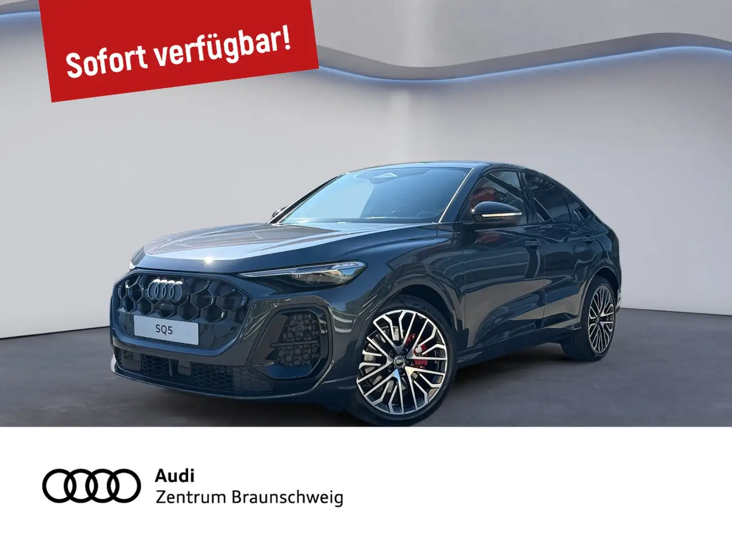 Audi SQ5 Sportback PANO+AHK+MEMORY+HuD+HD MATRIX+B&O Grau - 1