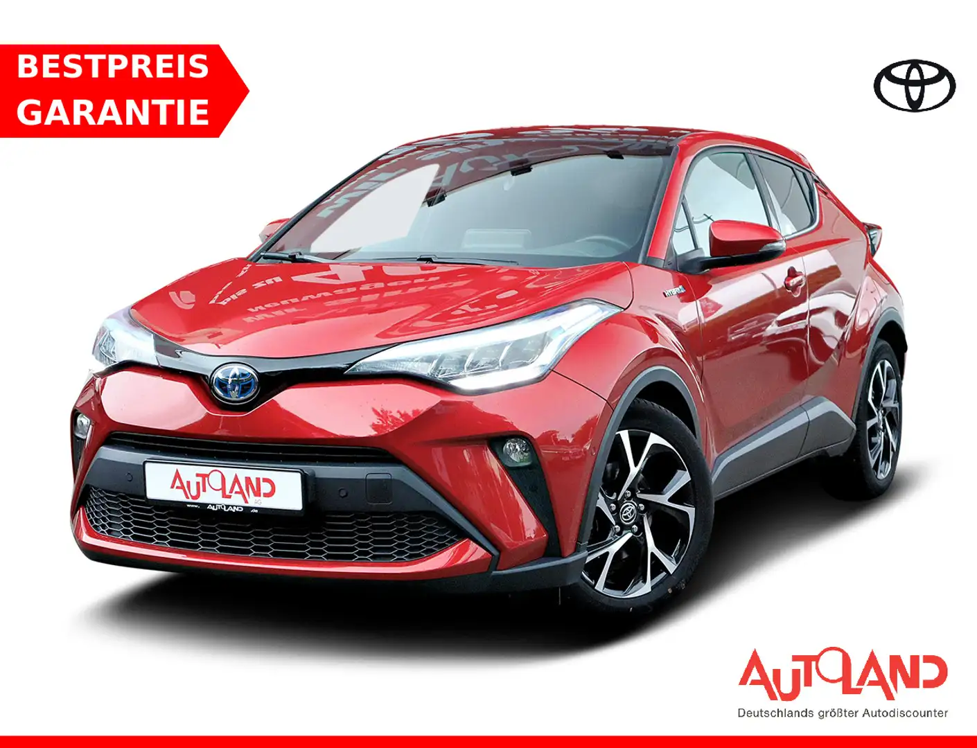 Toyota C-HR 1.8 Hybrid Team D LED AppConn. Kam Navi SHZ Rot - 1