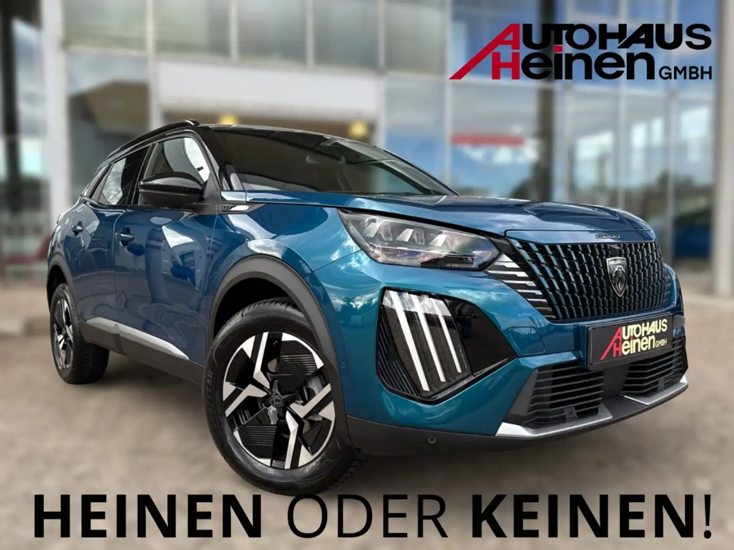 Peugeot 2008 GT 1.2 PureTech 130 Navi 360 Kamera LED ACC Klimaa Bleu - 1