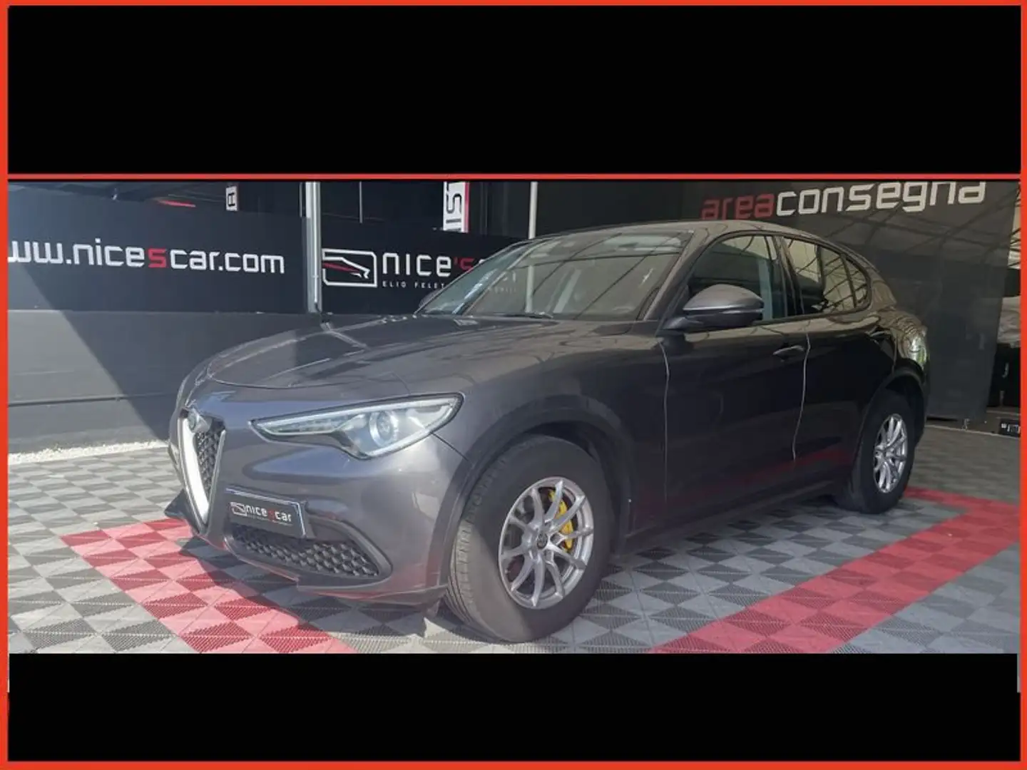 Alfa Romeo Stelvio 2.2 Turbodiesel 190 CV AT8 RWD Business Szürke - 1