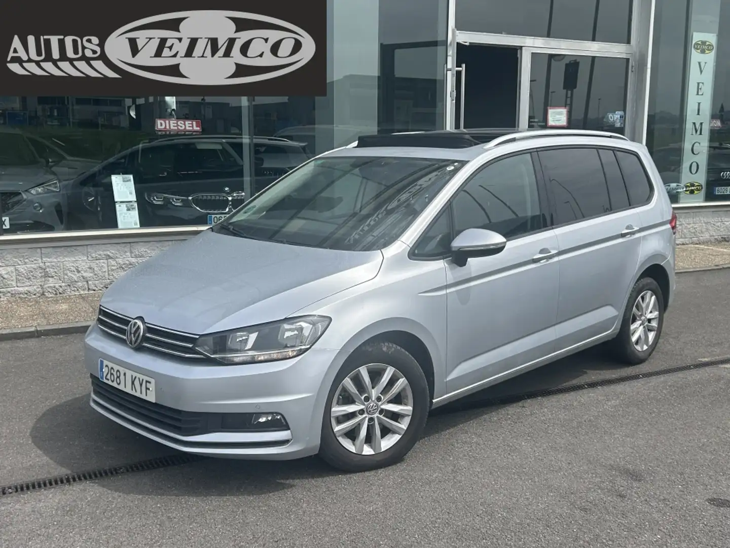 Volkswagen Touran 1.6TDI CR BMT Advance 85kW RAC Gris - 1
