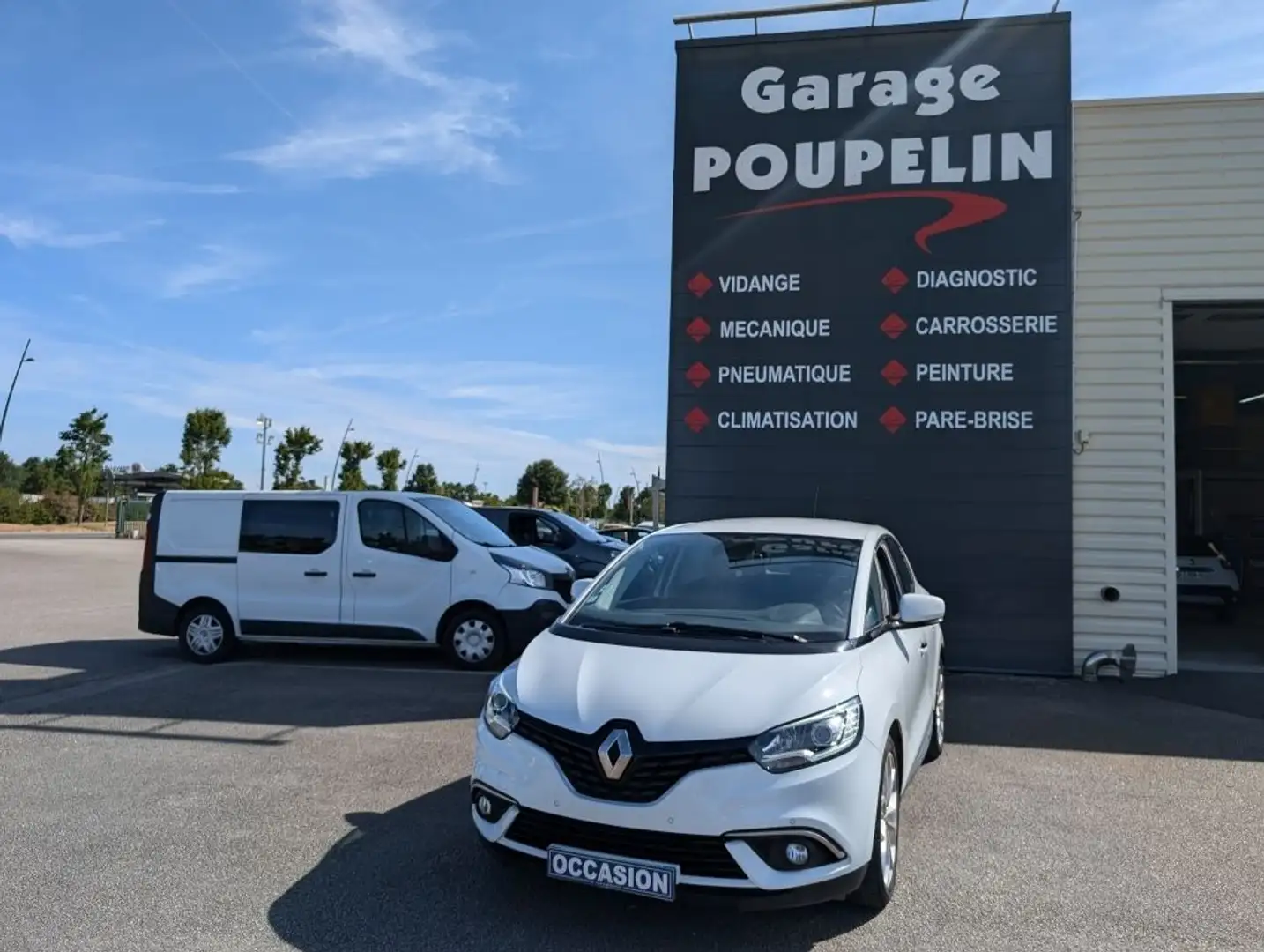 Renault Scenic 1.5 DCI 110CH ENERGY BUSINESS Blanc - 1