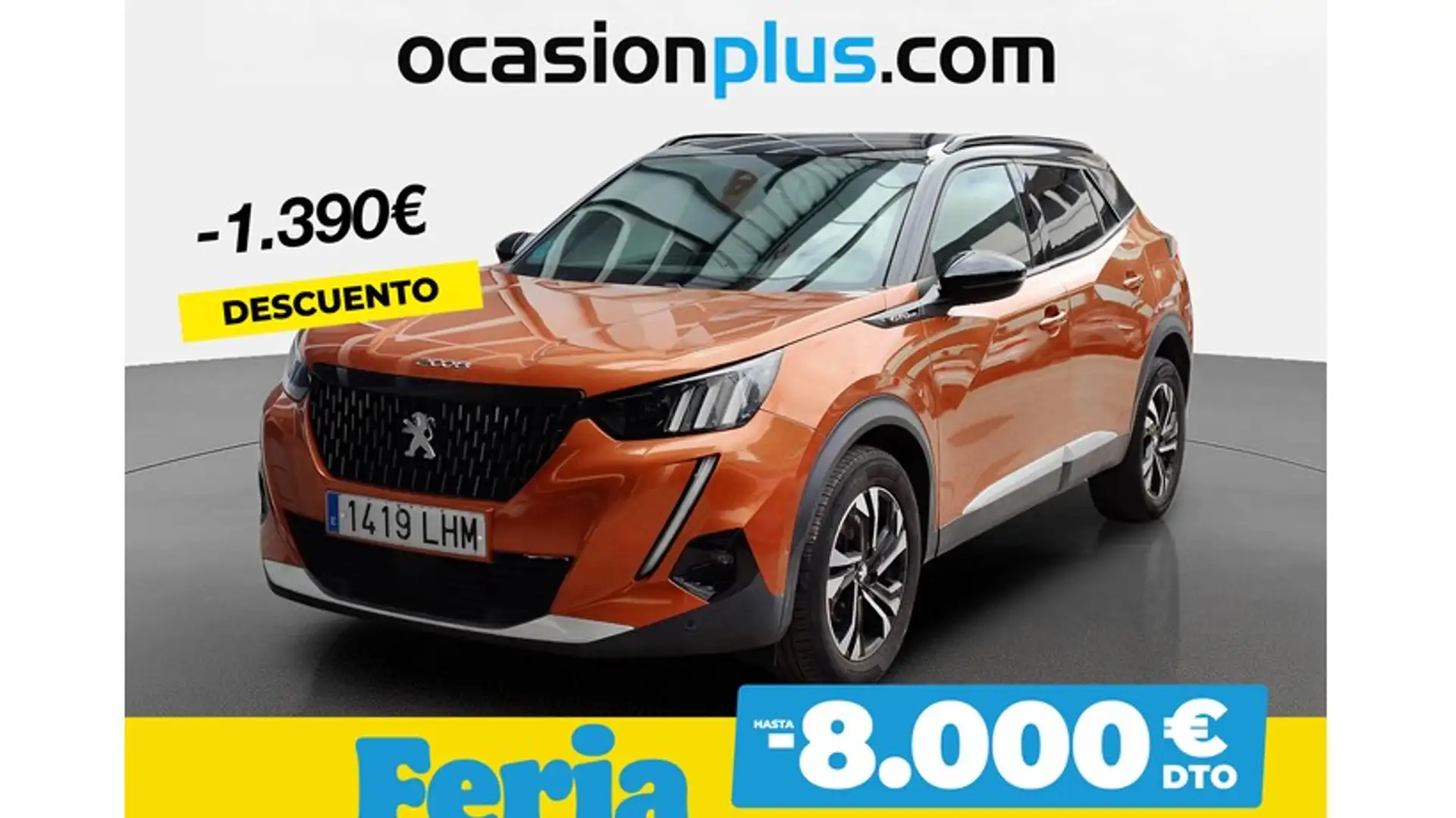 Peugeot 2008 1.2 PureTech S&S GT Line 130 Naranja - 1