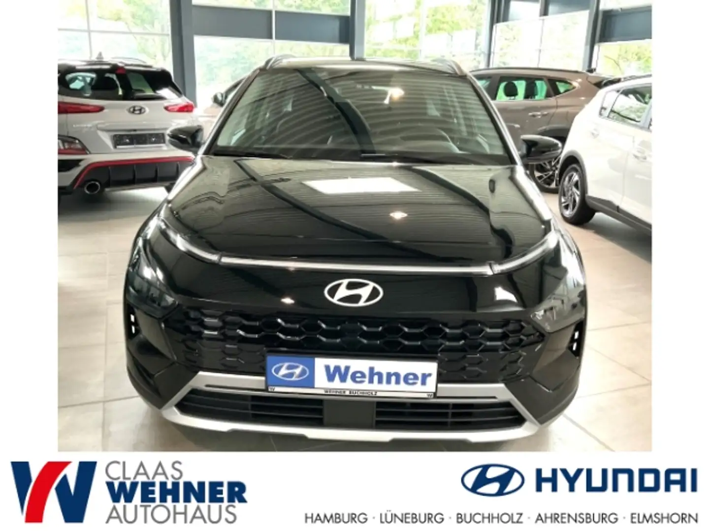 Hyundai BAYON Select 2WD 1.0 T-GDI EU6d Navi Apple CarPlay Andro Schwarz - 1