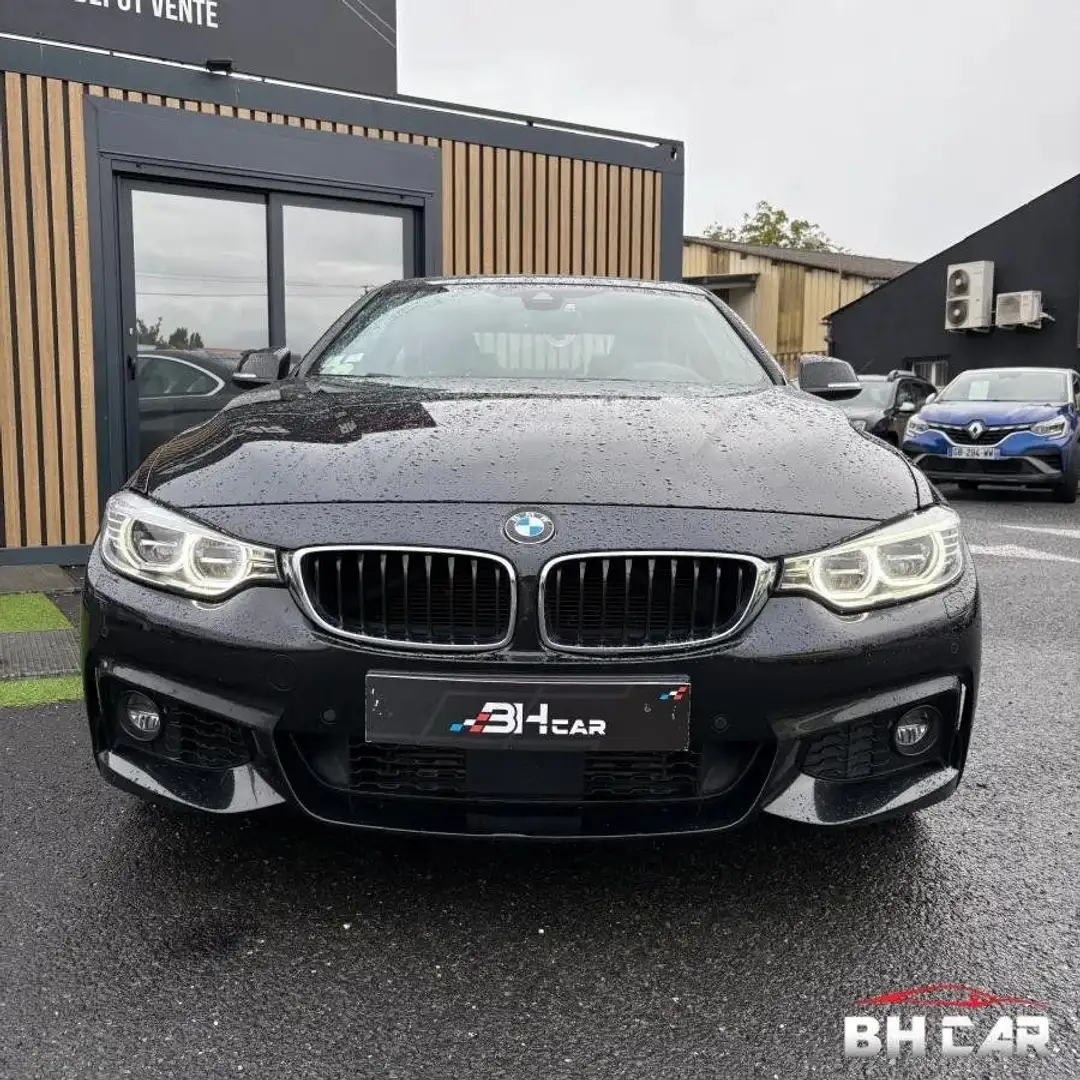 BMW 435 COUPE 3.0 435 D 313ch MSPORT XDRIVE BVA Zwart - 2