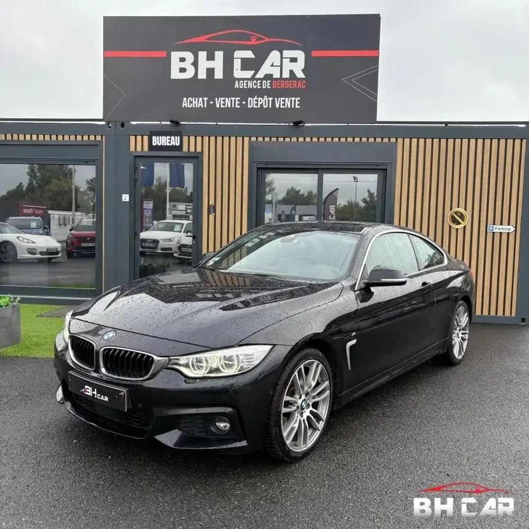 BMW 435 COUPE 3.0 435 D 313ch M SPORT XDRIVE BVA Schwarz - 1