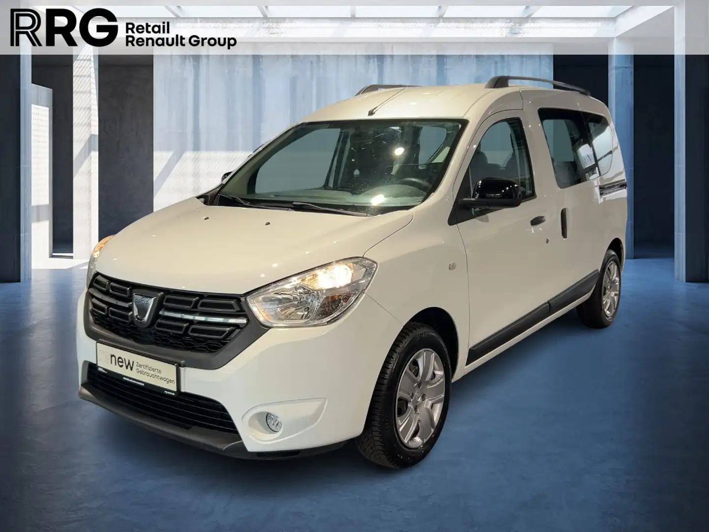Dacia Dokker 1.3 TCe 130 Comfort GPF KLIMA ABS Fahrerairbag Seitenairbag Weiß - 1