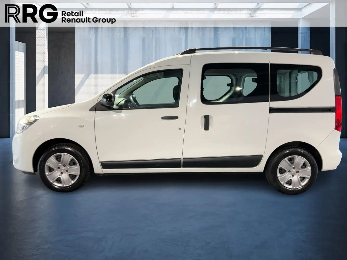 Dacia Dokker 1.3 TCe 130 Comfort GPF KLIMA ABS Fahrerairbag Seitenairbag Weiß - 2