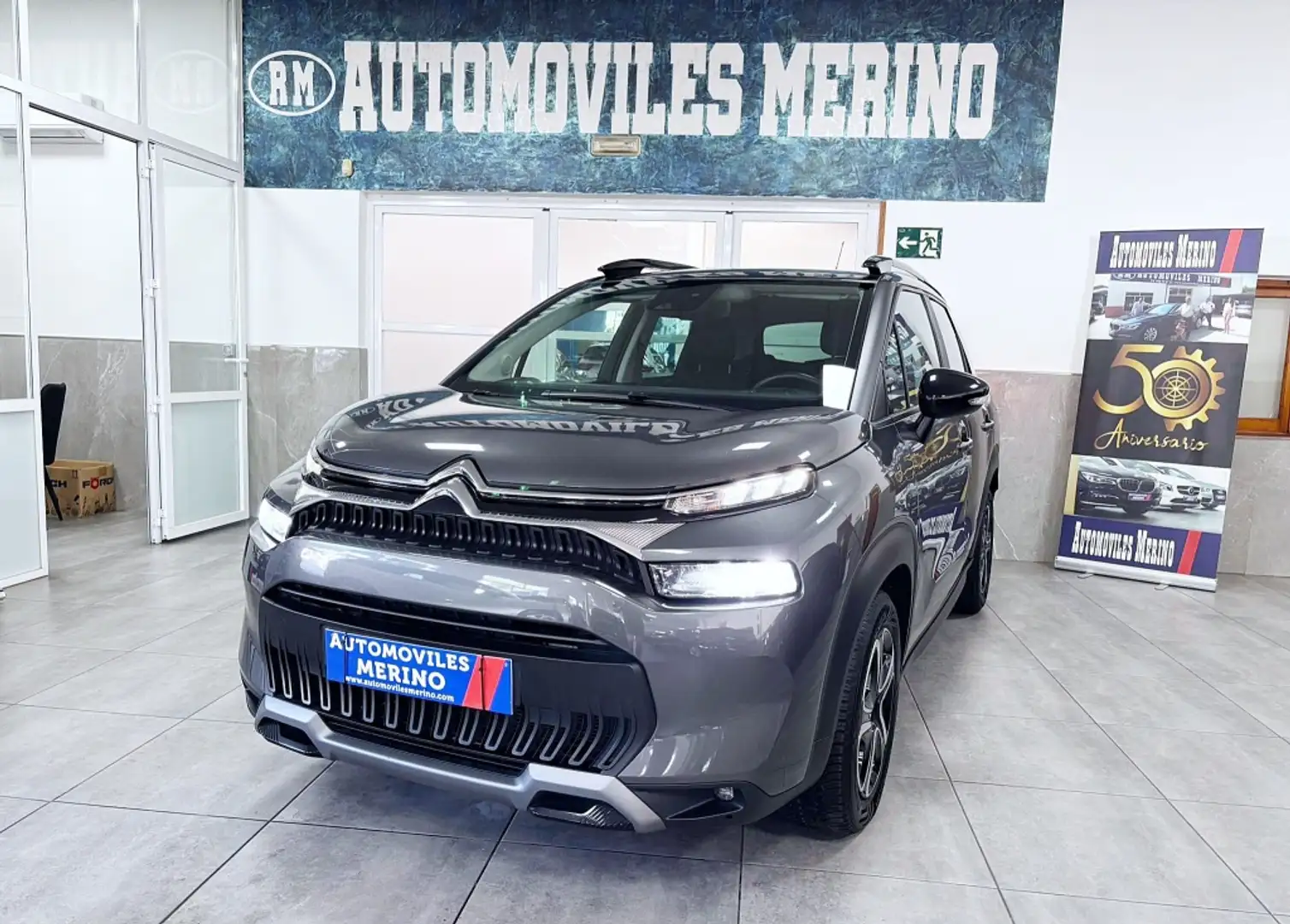 Citroen C3 Aircross BlueHDi S&S Plus 110 Gris - 1