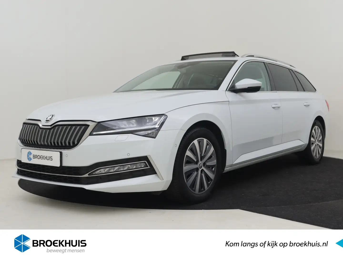 Skoda Superb Combi 1.4 TSI iV Business Edition Plus 218pk | Pan Blanc - 1