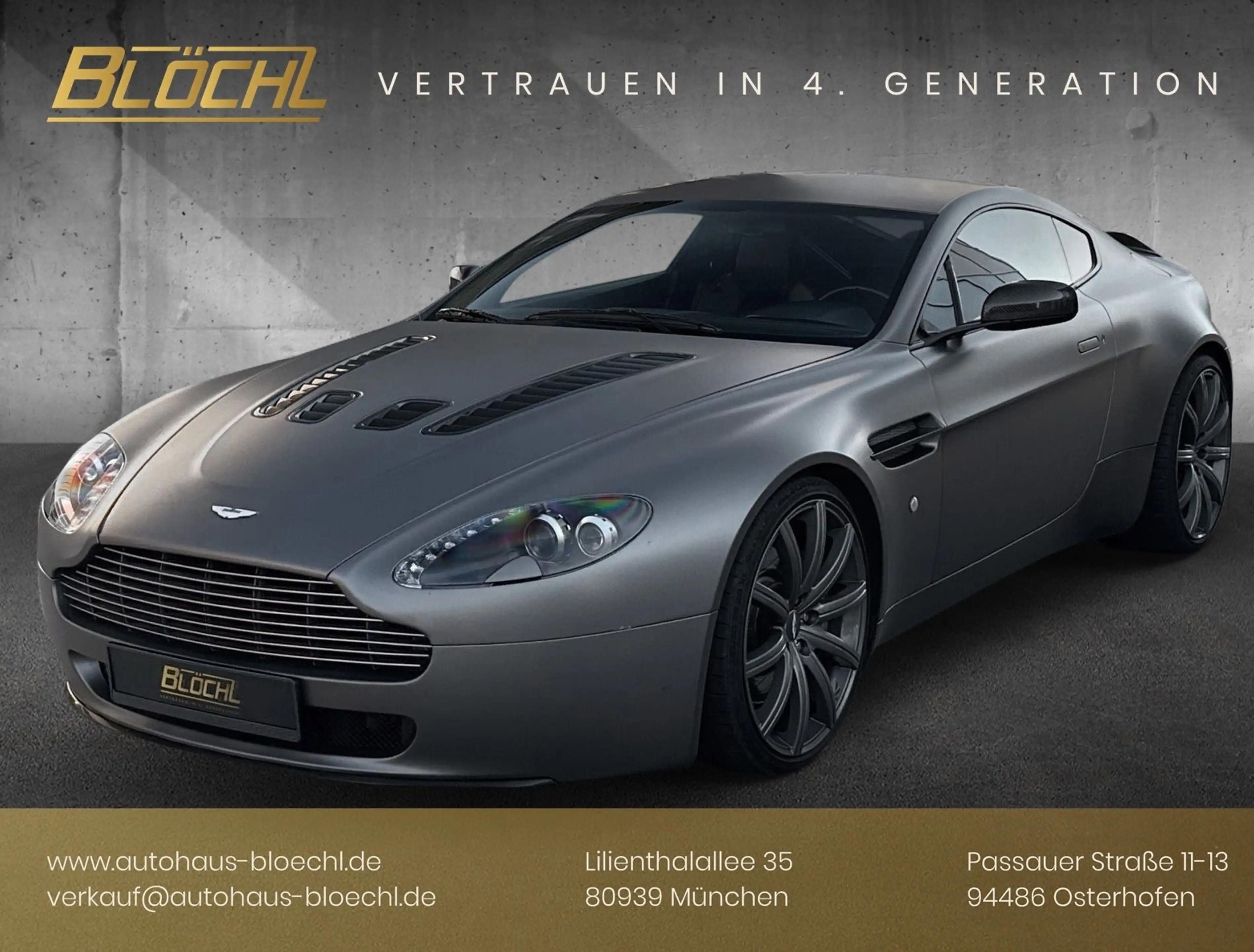 Aston Martin V8 *Handschalter*Deutsches Auto