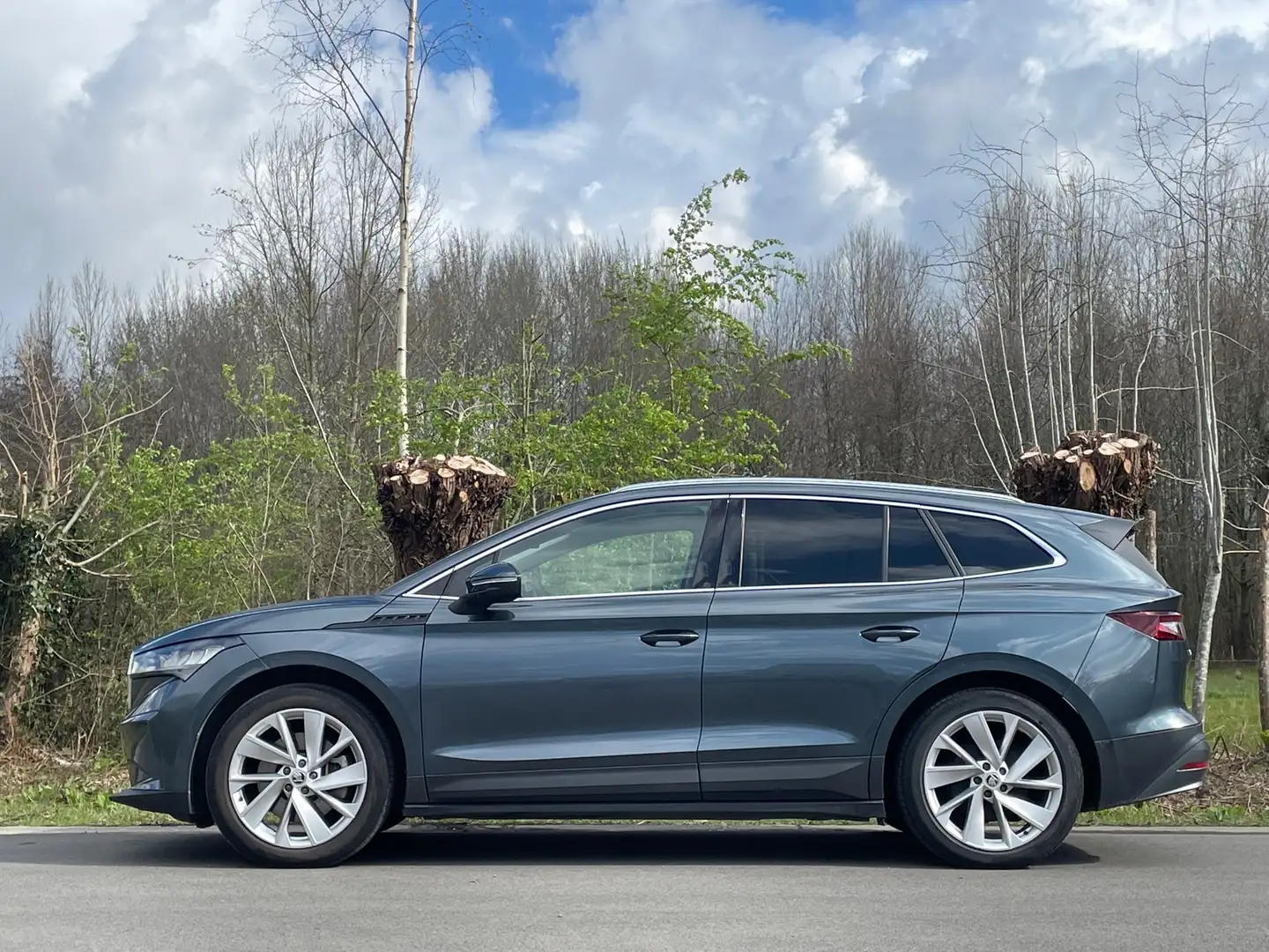 Skoda Enyaq iV 80 - BTW aftrekbaar - 520km autonomie Grijs - 1