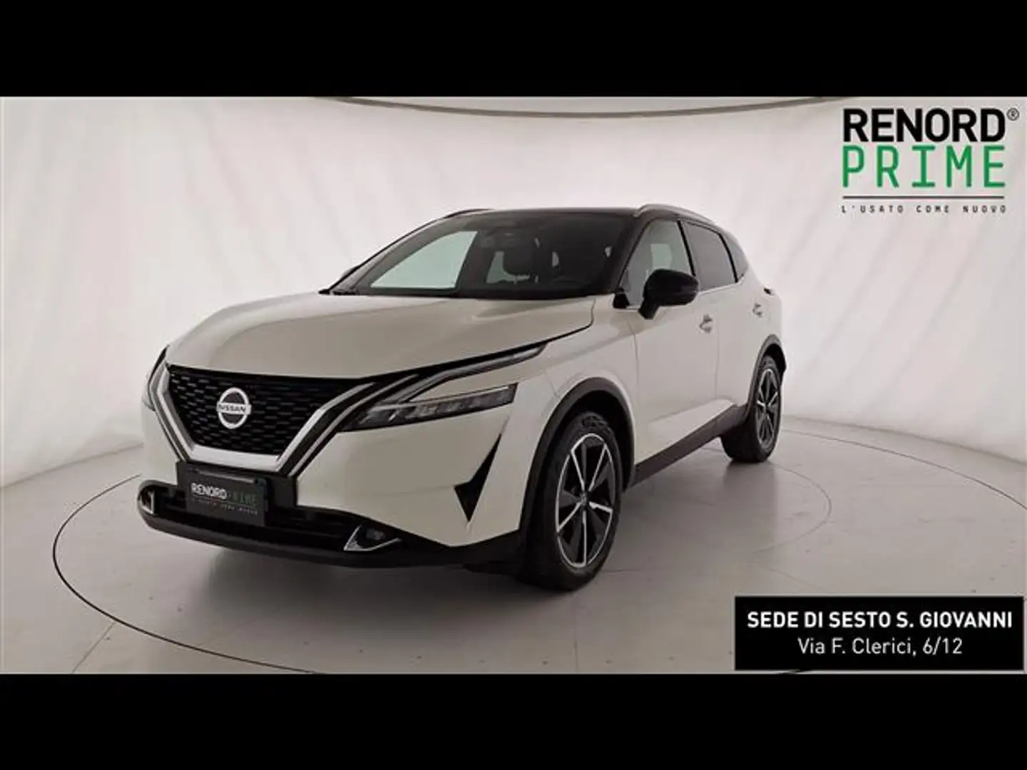 Nissan Qashqai 1.3 mhev Tekna 2wd 140cv Bianco - 1