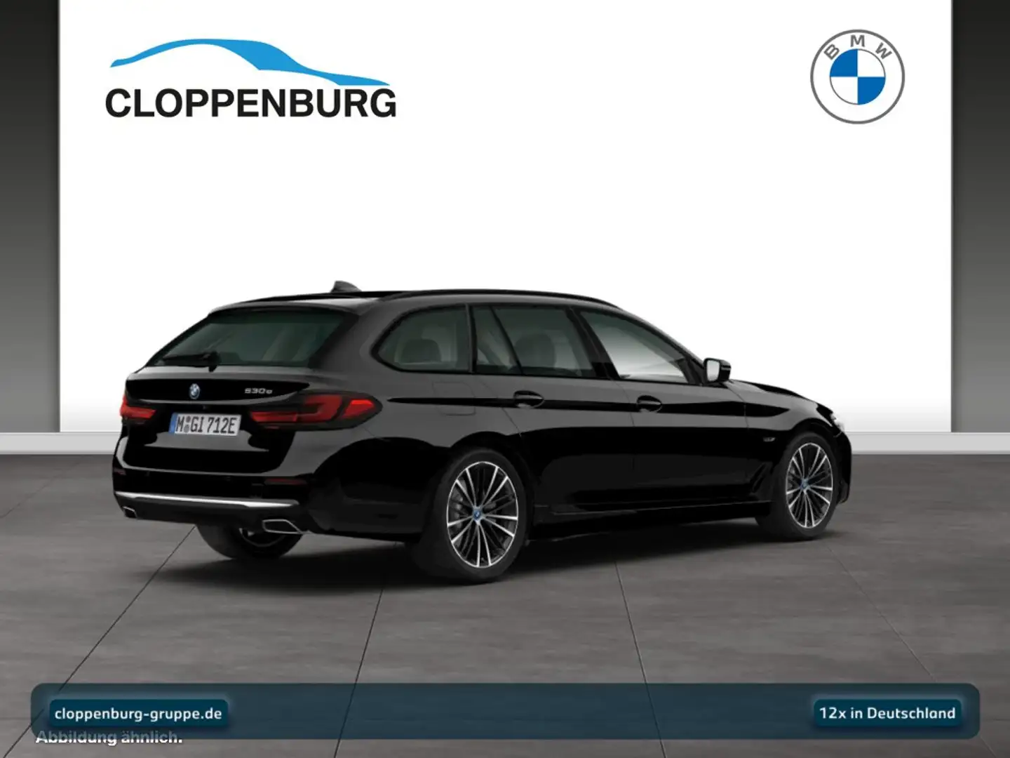 BMW 530 e Touring Luxury Line Navi+ACC+E.Sitze Memo. Schwarz - 2