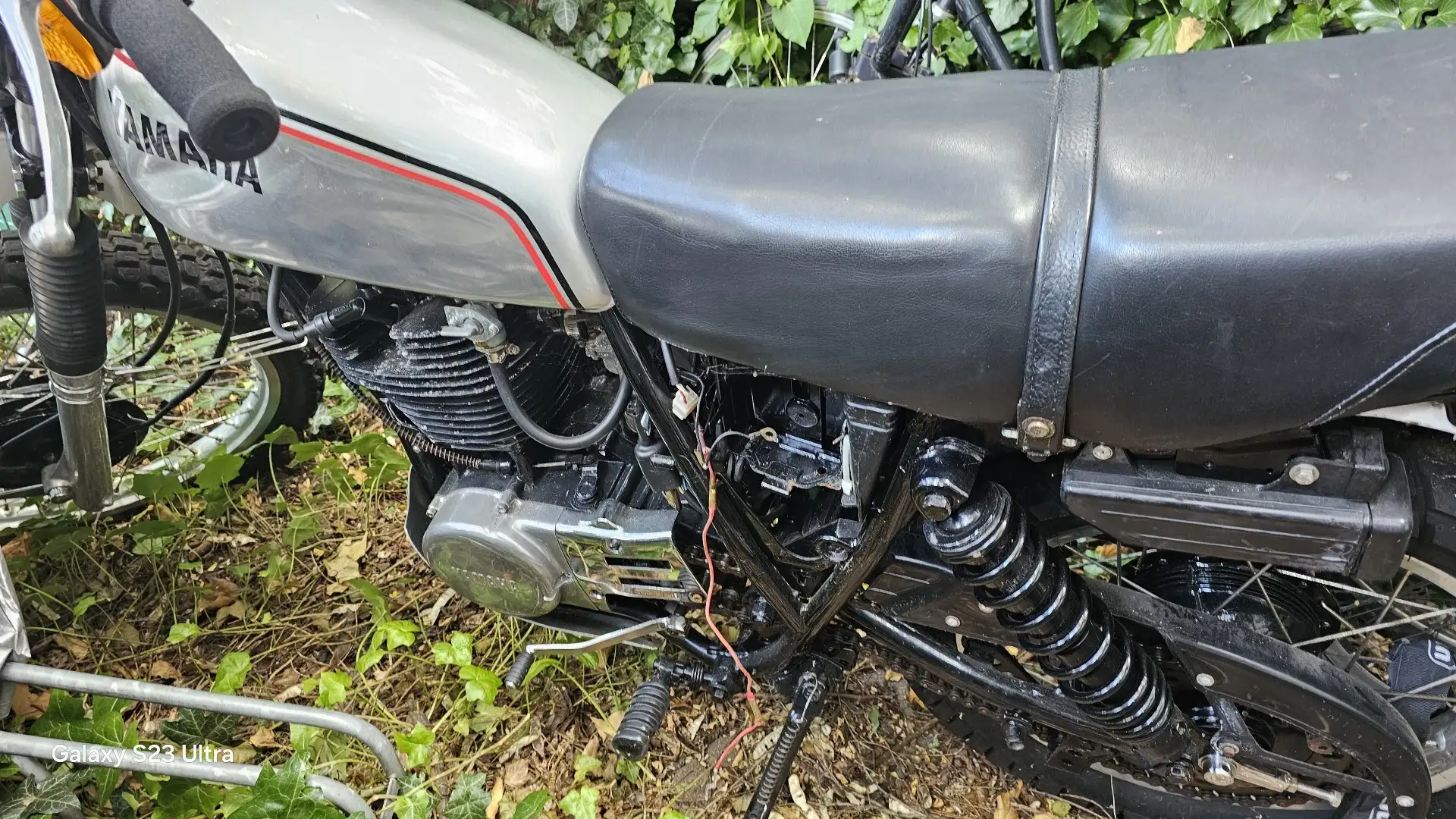 Yamaha XT 500 Silber - 2