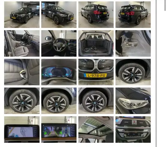 BMW iX3 High Executive 80 kWh | Sportstoelen leder | Pano