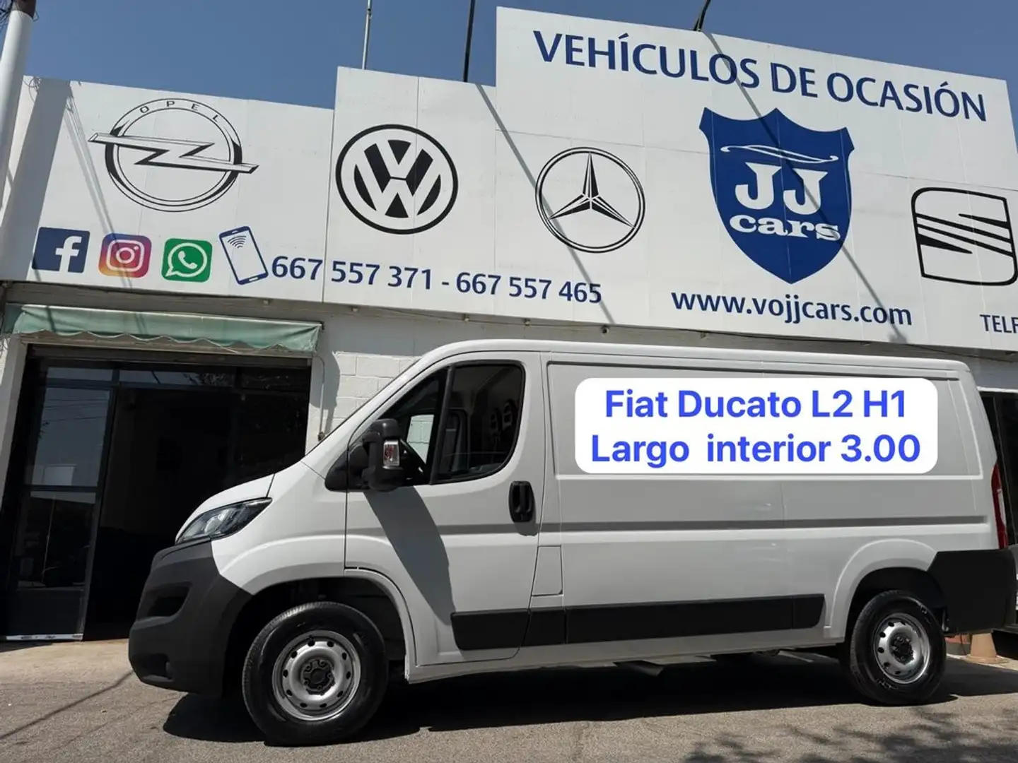 Fiat Ducato 33 L2H1 BlueHDi 103kW (140CV) Blanco - 1