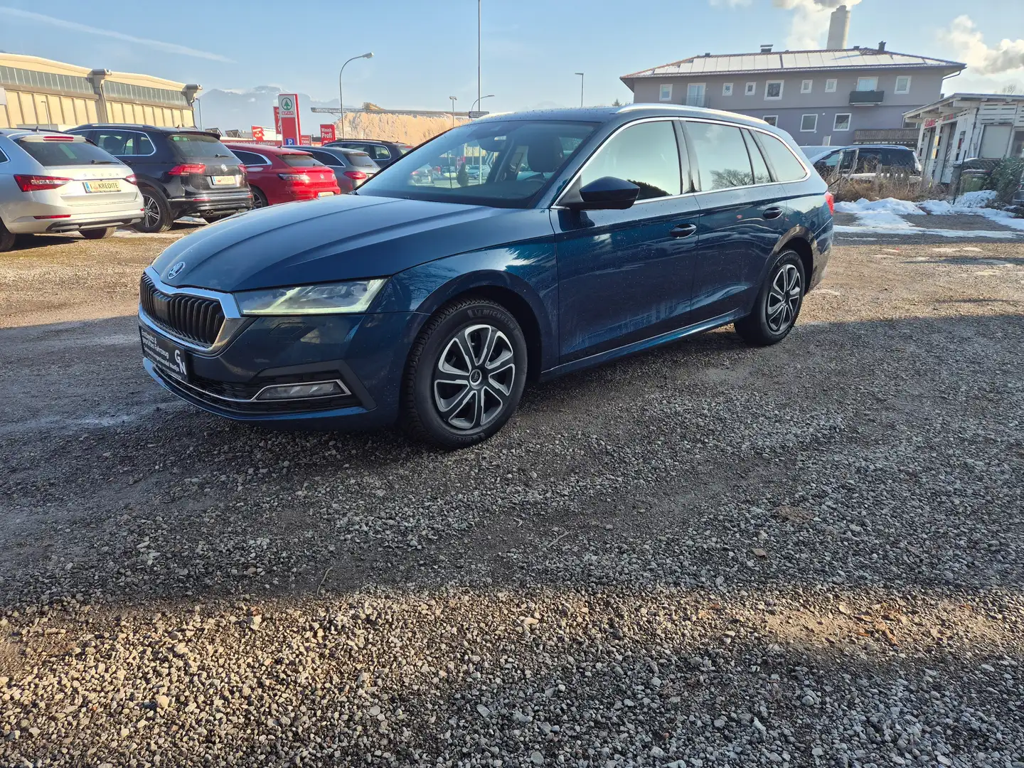 Skoda Octavia Style 2.0 TDI DSG Panoramadach Blau - 1