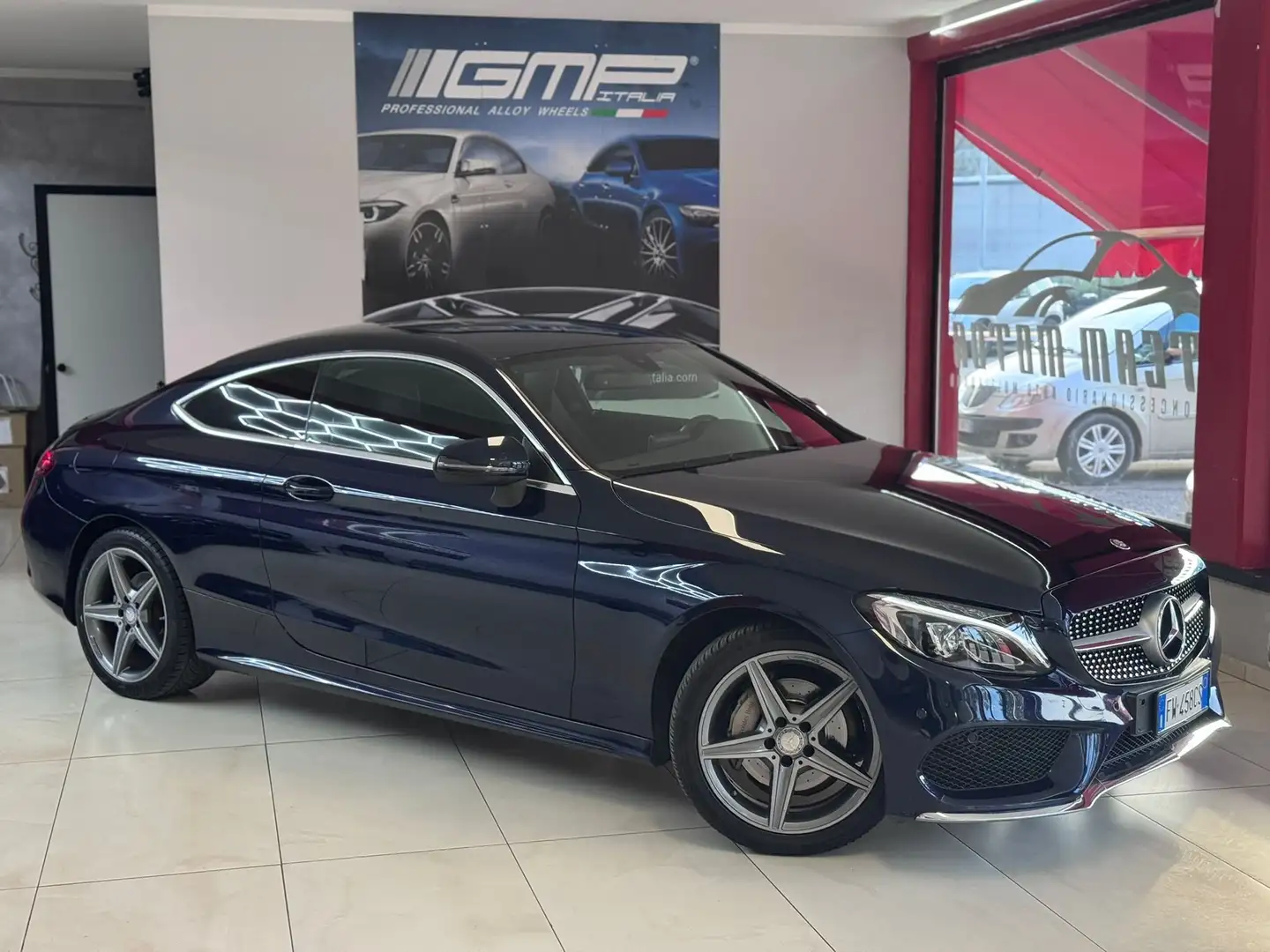 Mercedes-Benz C 200 C Coupe 200 Premium Plus 4matic auto Blu/Azzurro - 1