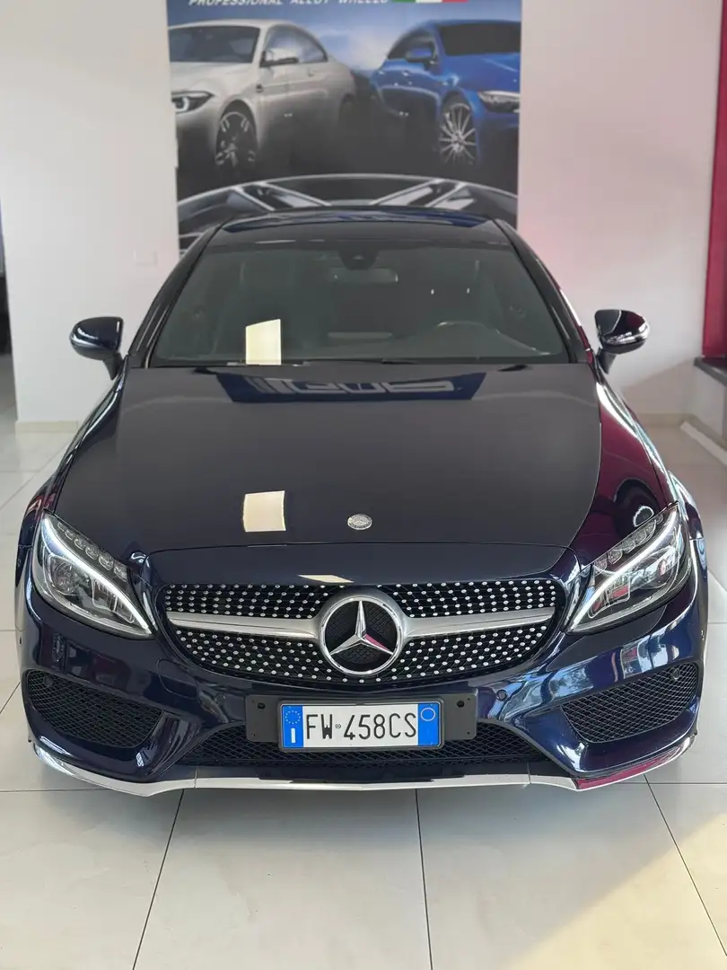 Mercedes-Benz C 200 C Coupe 200 Premium Plus 4matic auto Blu/Azzurro - 2