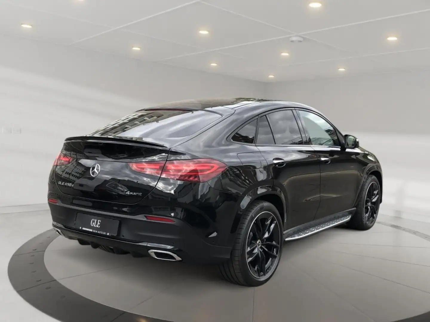 Mercedes-Benz GLE 450 d 4MATIC Coupe +MBUX+AMG+Wide+Navi+Pano Schwarz - 2
