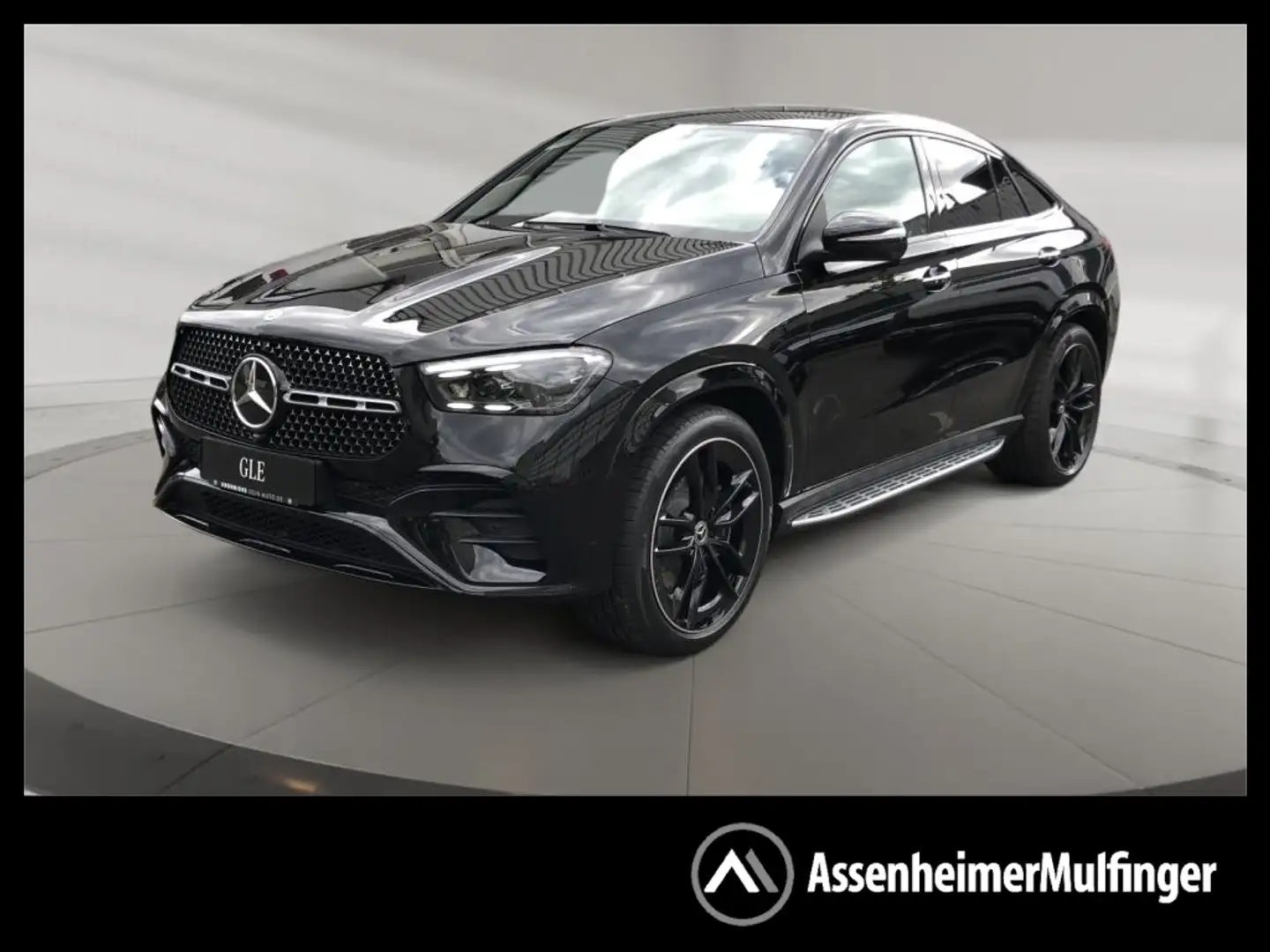 Mercedes-Benz GLE 450 d 4MATIC Coupe +MBUX+AMG+Wide+Navi+Pano Schwarz - 1