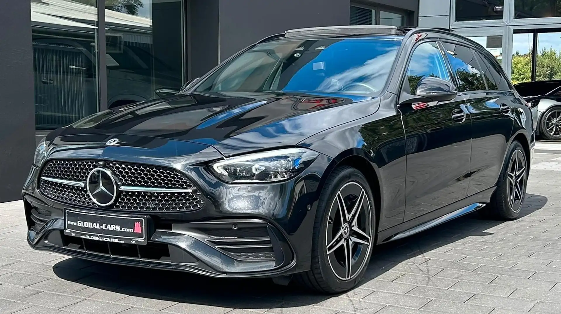 Mercedes-Benz C 300 e T PLUG-IN*AMG LINE*PANO*HUD*ACC*9G* Noir - 2