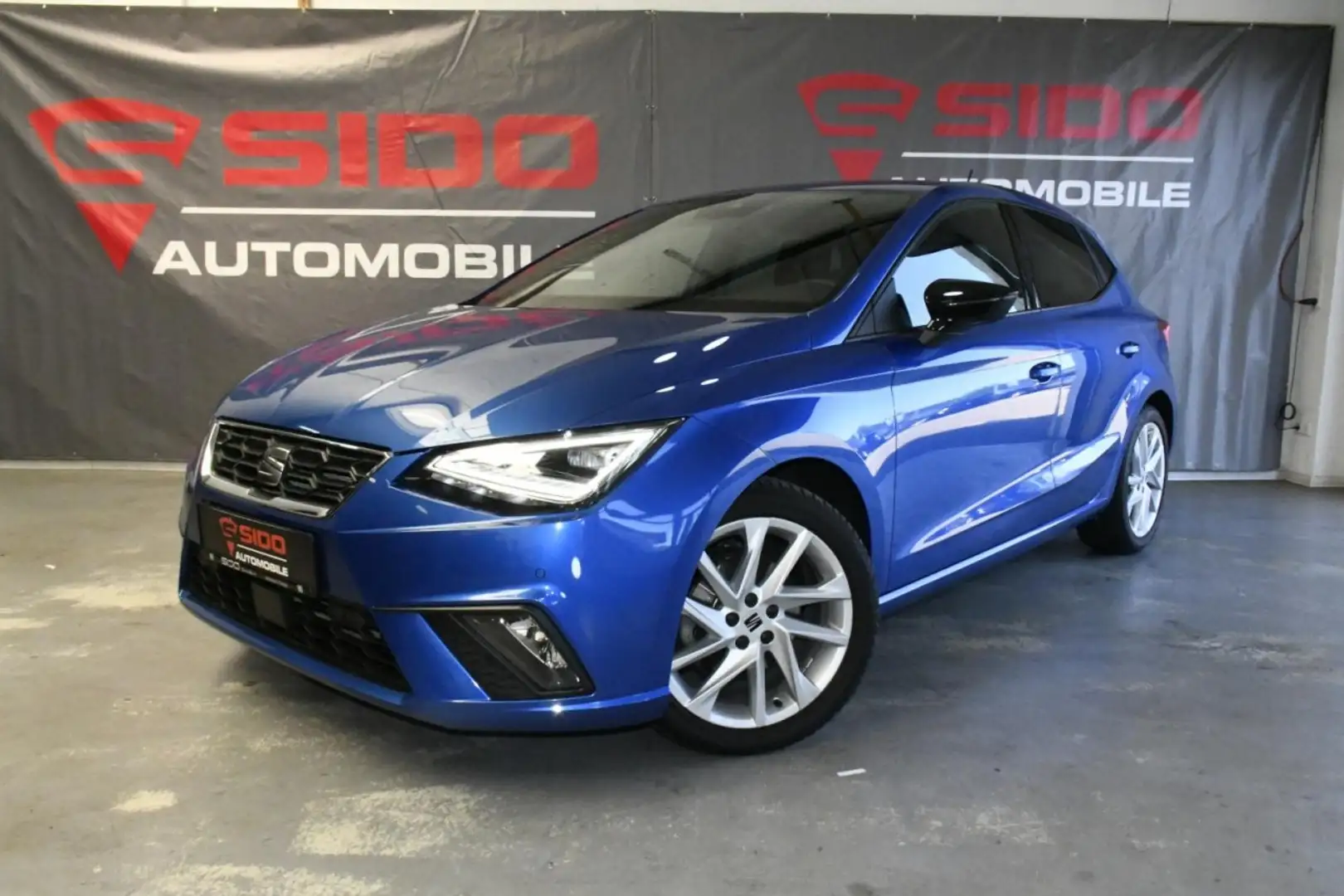 SEAT Ibiza S&S DSG FR SPORT*ACC*KEY*VIRT*CAM*NAV Klima Navi Blau - 1