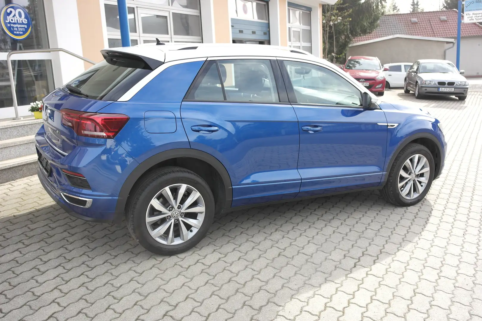 Volkswagen T-Roc R-Line, DSG, Navi, sehr guter Zustand Blau - 2