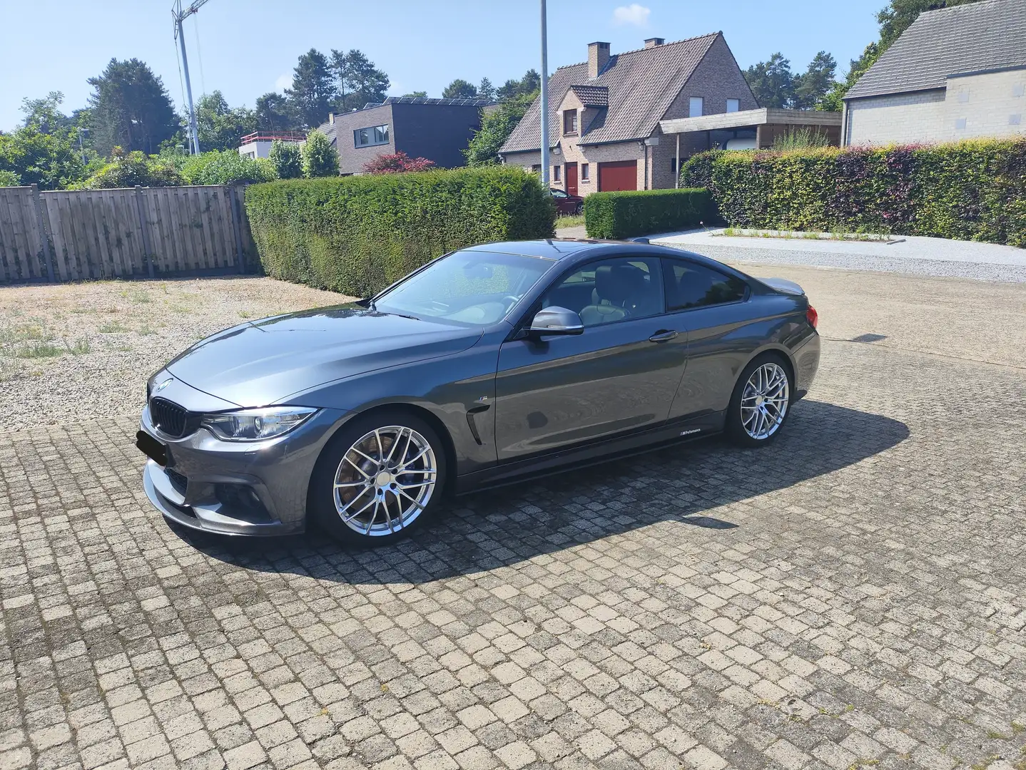 BMW 430 430d Coupe Aut. M Sport Szary - 1