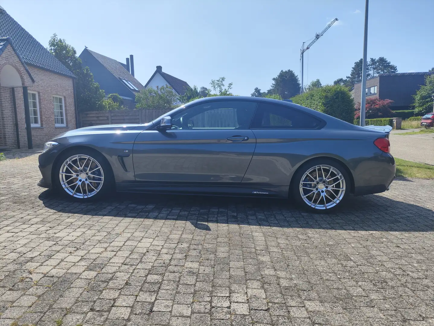 BMW 430 430d Coupe Aut. M Sport Szary - 2