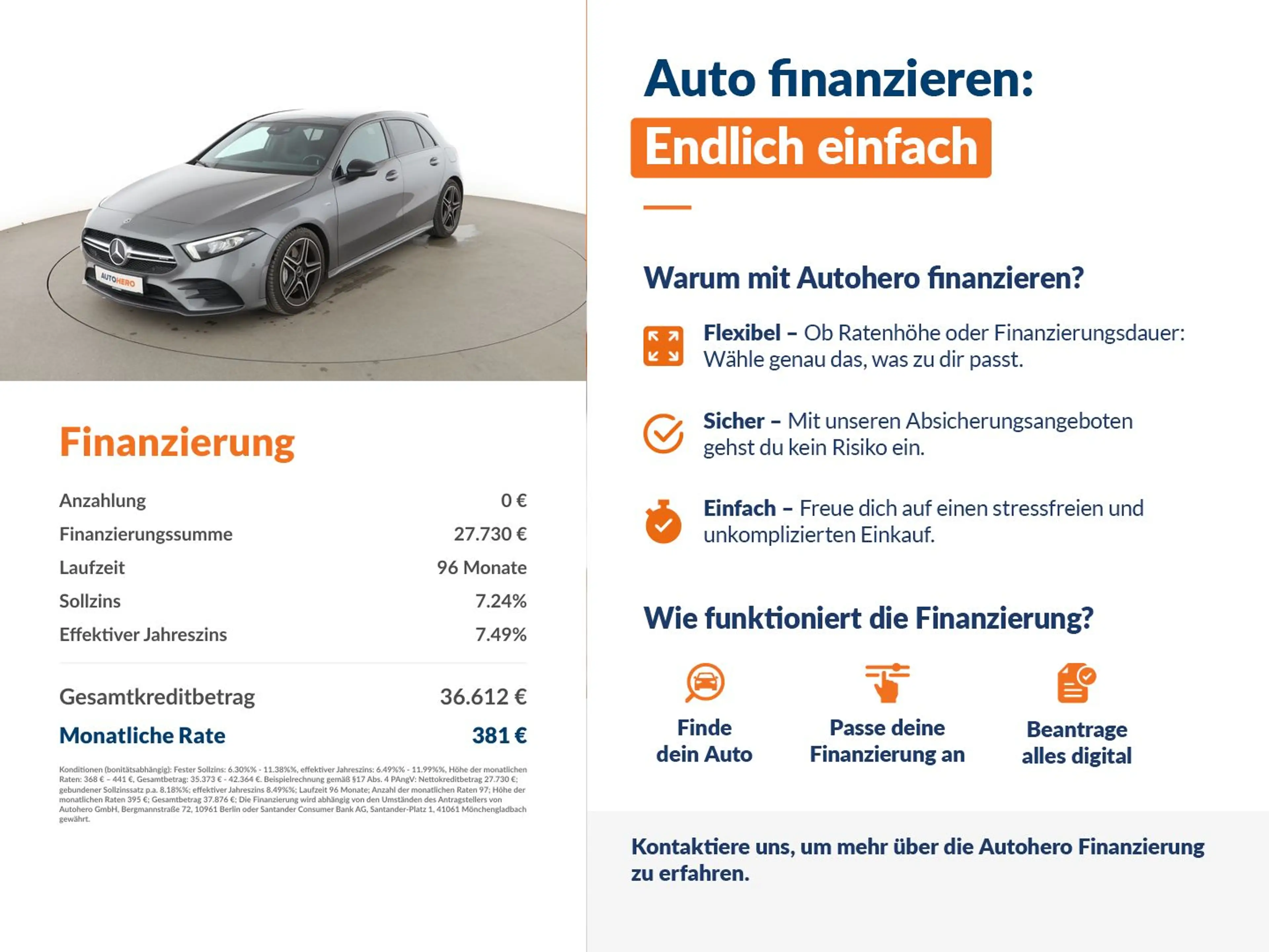 Mercedes-Benz A 35 AMG AMG 4Matic Aut.*NAVI*PDC*TEMPO*SHZ* — photo 2