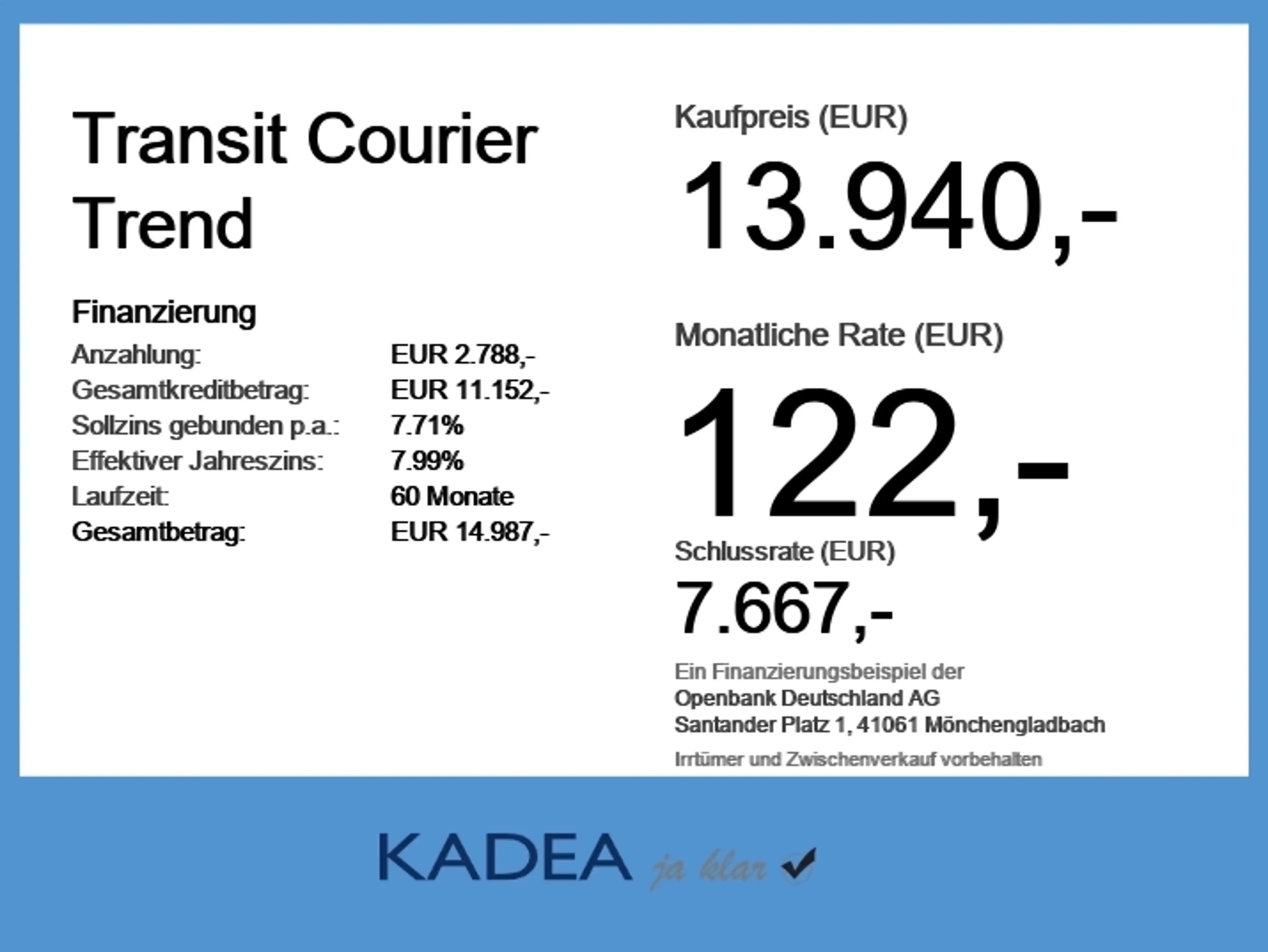 Ford Transit Courier Trend |FlexTrennwand|2xSchiebetür — photo 6