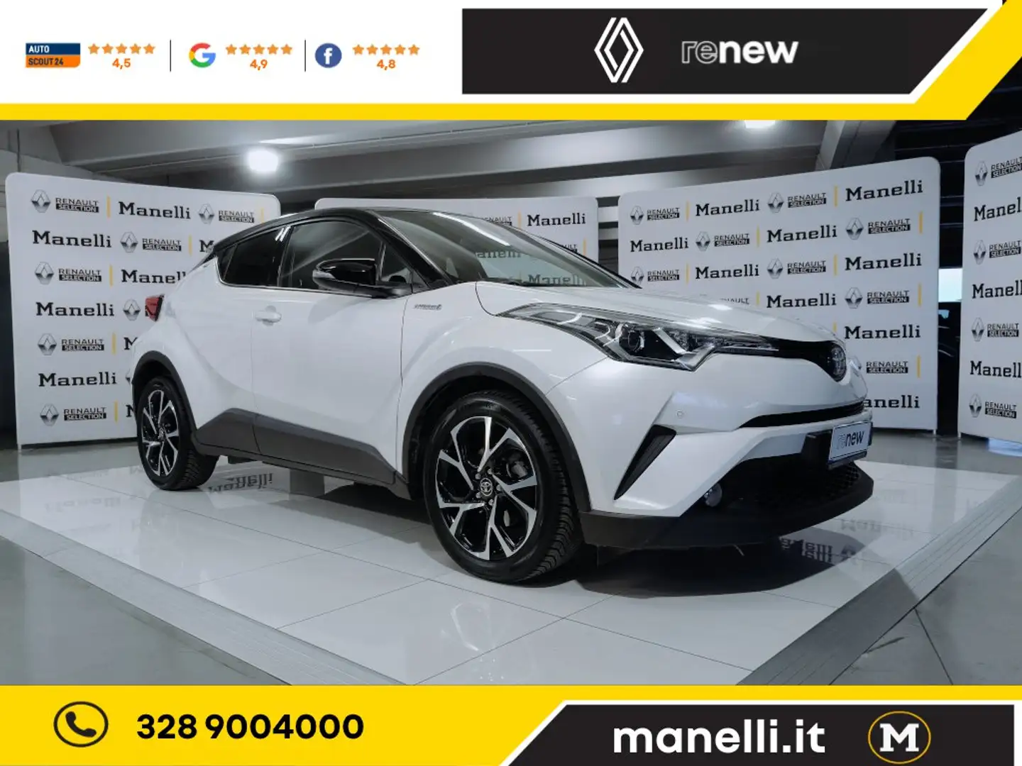Toyota C-HR Trend 1.8 Hybrid 2WD e-CVT rif.FV767 Blanco - 1