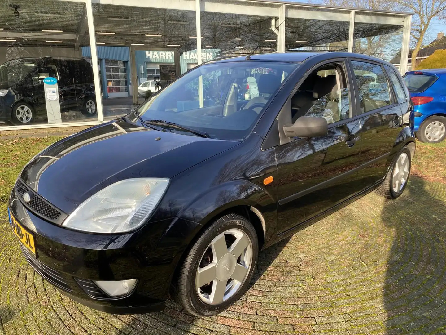 Ford Fiesta 1.4-16V FIRST EDITON 5DRS NL AUTO Schwarz - 1