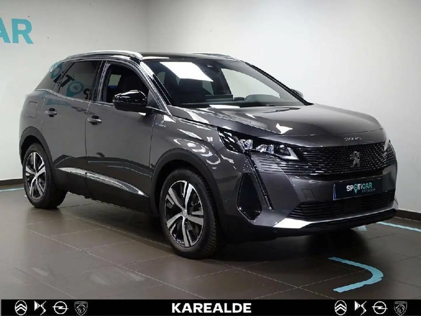 Peugeot 3008 300 e-EAT8 GT Gris - 1