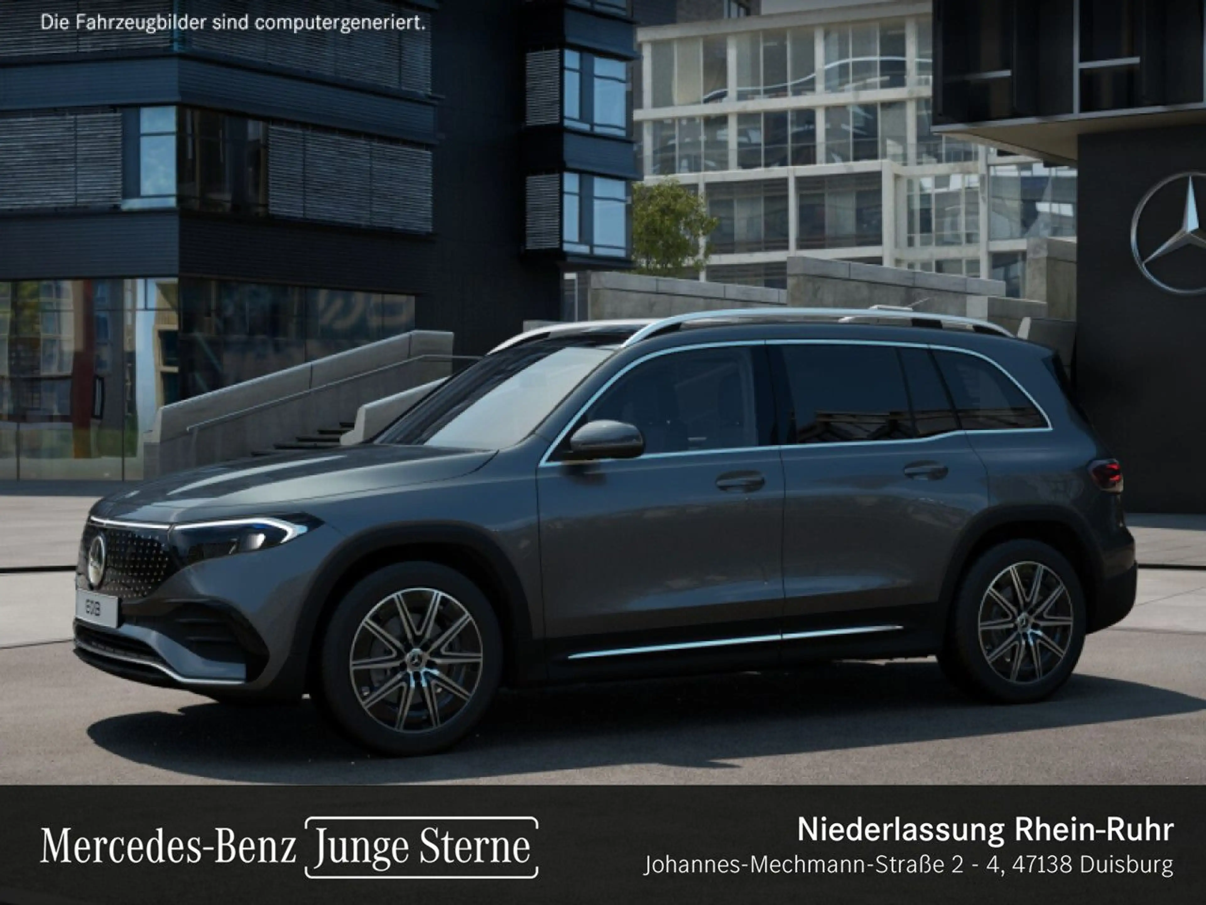 Mercedes-Benz EQB 350 4M AMG+PREMIUM+AHK+PANO+360+MEMORY+HUD — photo 3