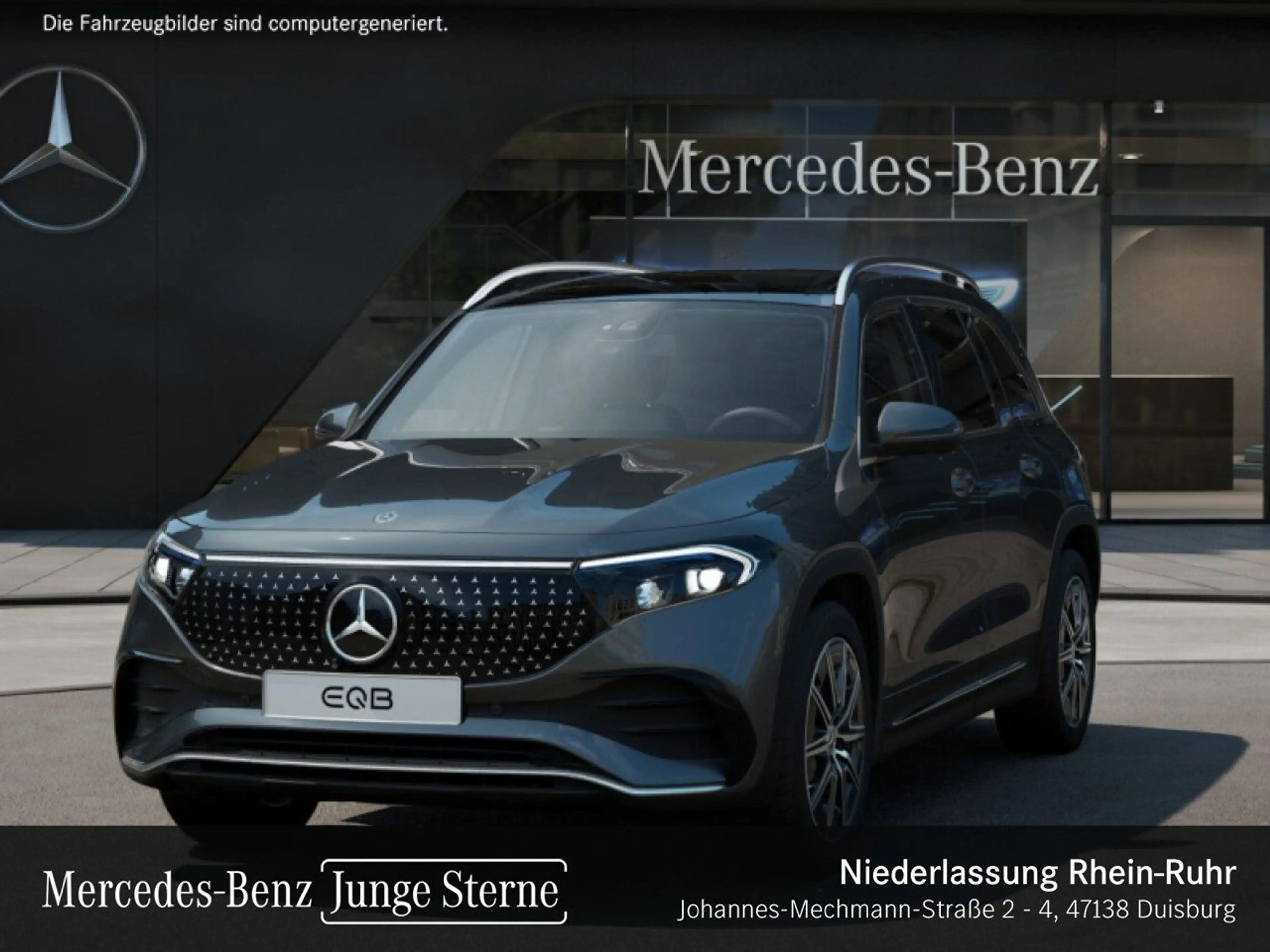 Mercedes-Benz EQB 350 4M AMG+PREMIUM+AHK+PANO+360+MEMORY+HUD — photo 2