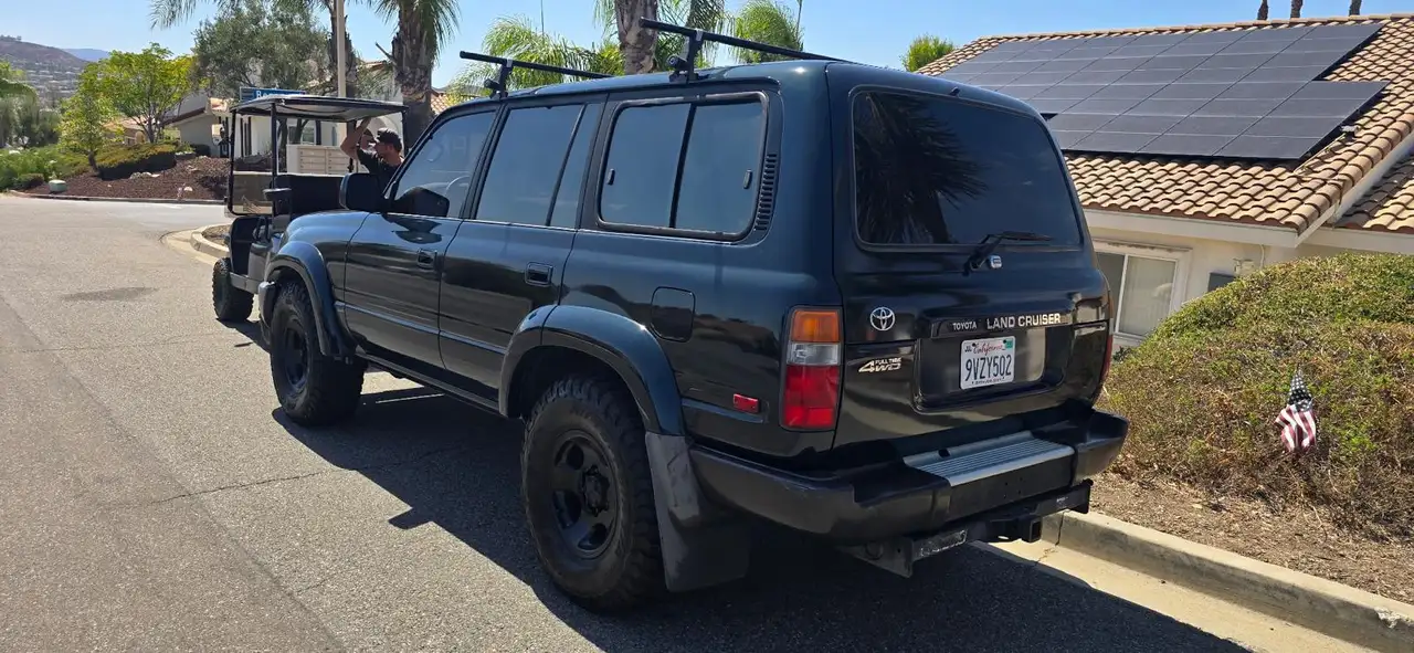 Toyota Land Cruiser FZJ80 4.5L 1995 Roestvrij & Technisch goed, foto 7