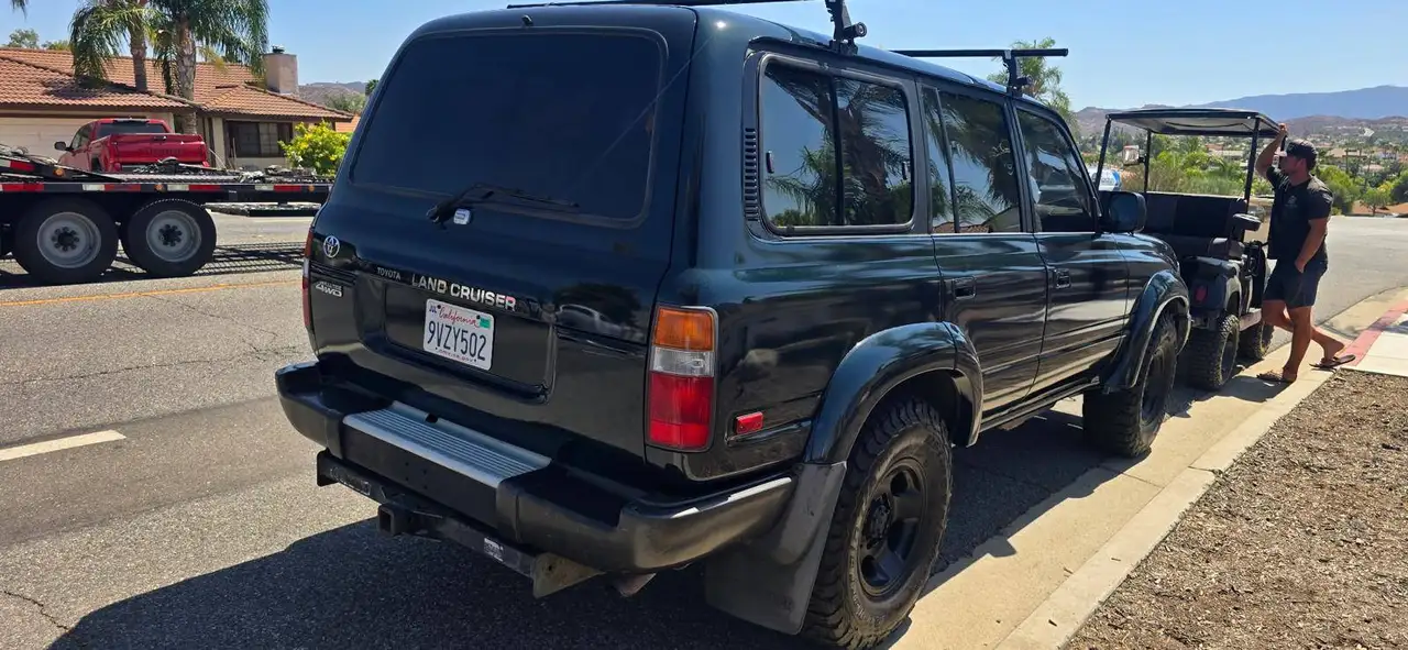 Toyota Land Cruiser FZJ80 4.5L 1995 Roestvrij & Technisch goed, foto 6