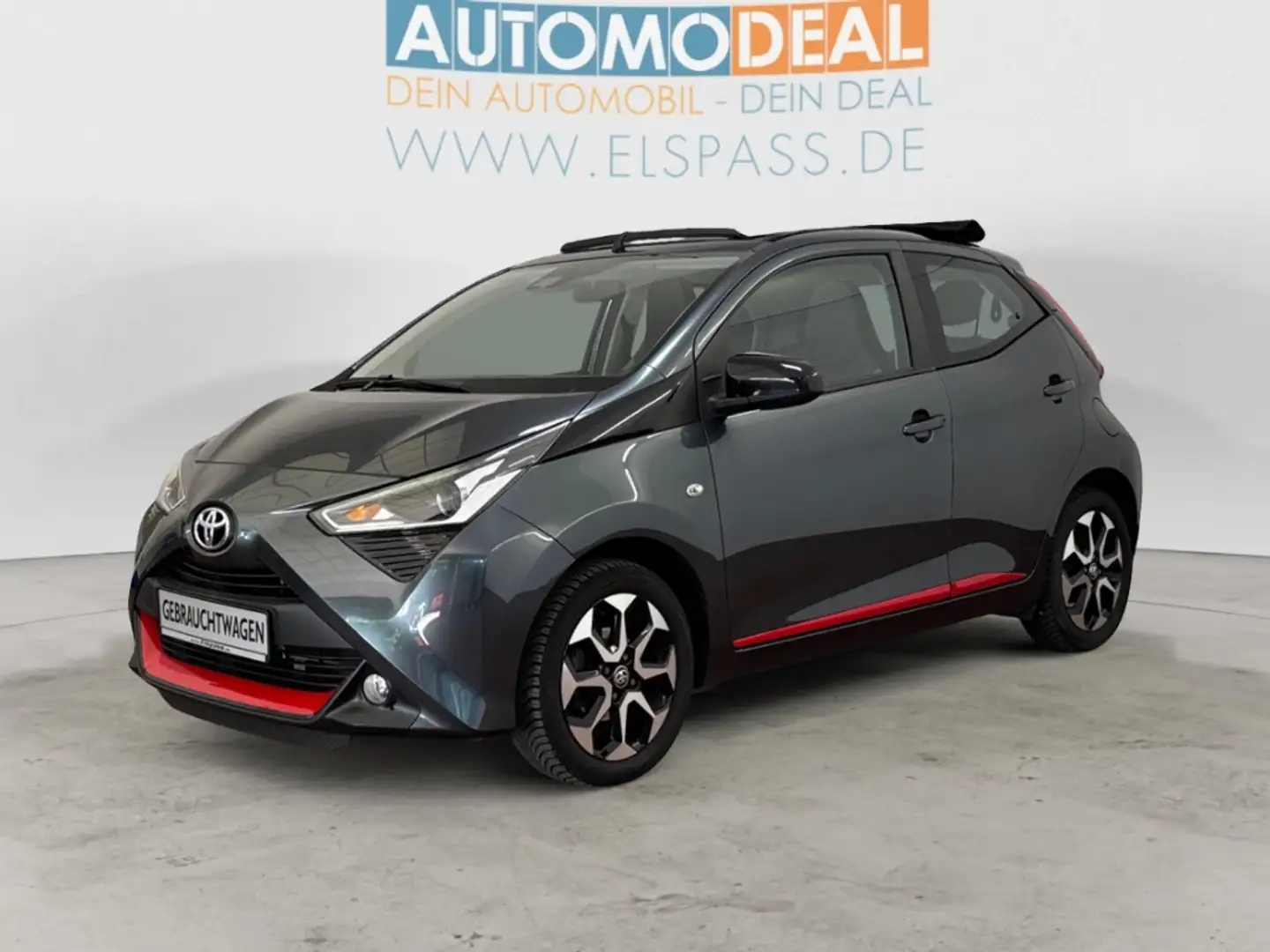 Toyota Aygo Sky ALLWETTER FALTDACH KAMERA TEMPOMAT APPLE/ANDRO Grau - 2