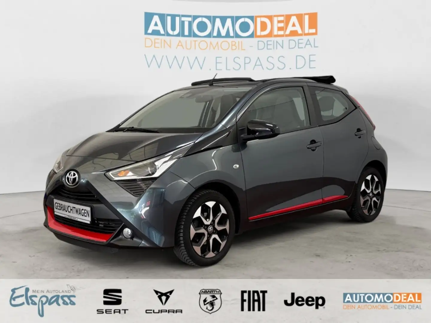 Toyota Aygo Sky ALLWETTER FALTDACH KAMERA TEMPOMAT APPLE/ANDRO Gri - 1