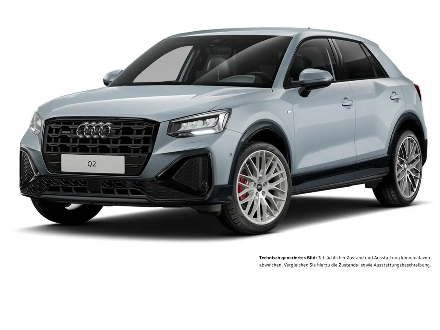 Audi Q2 40 quattro S LINE BLACKPAK AHK CAM LM19 NAVI+ Grau - 2