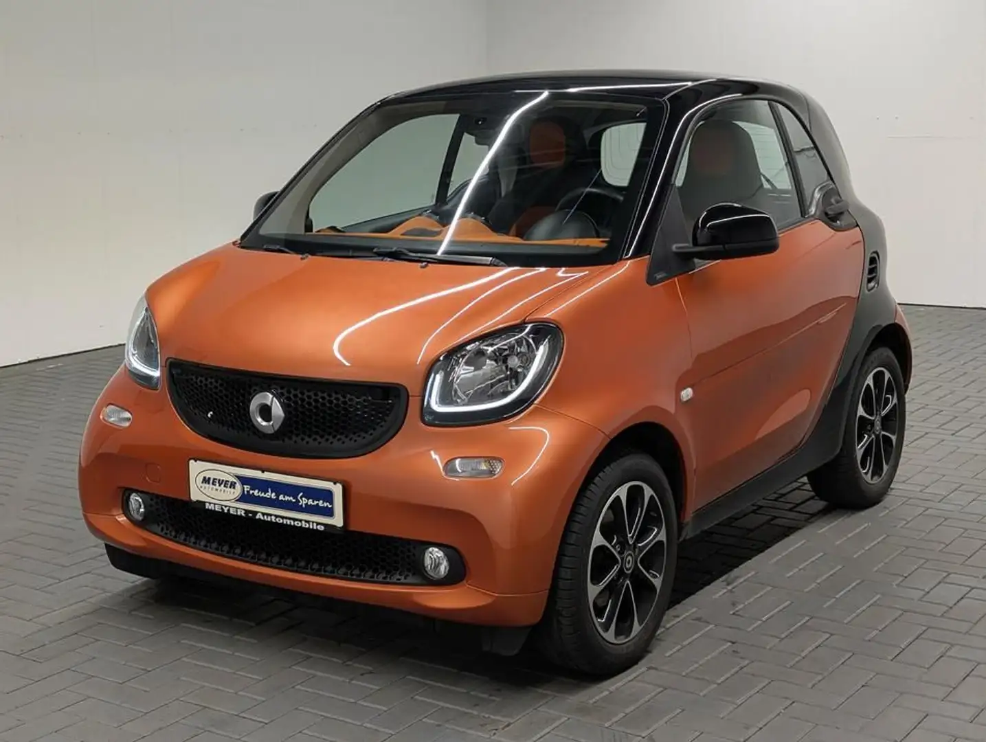smart forTwo fortwo coupe passion Klima/Pano/Navi/Bluetooth/T Orange - 1