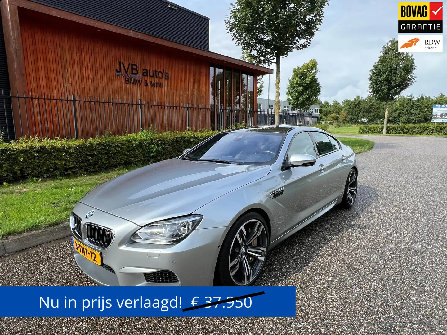 BMW M6 Gran Coupé Competition 575pk B&O Individual Gris - 1