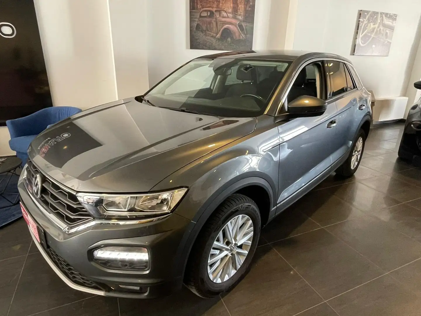 Volkswagen T-Roc T-Roc 1.6 tdi Business Gris - 2