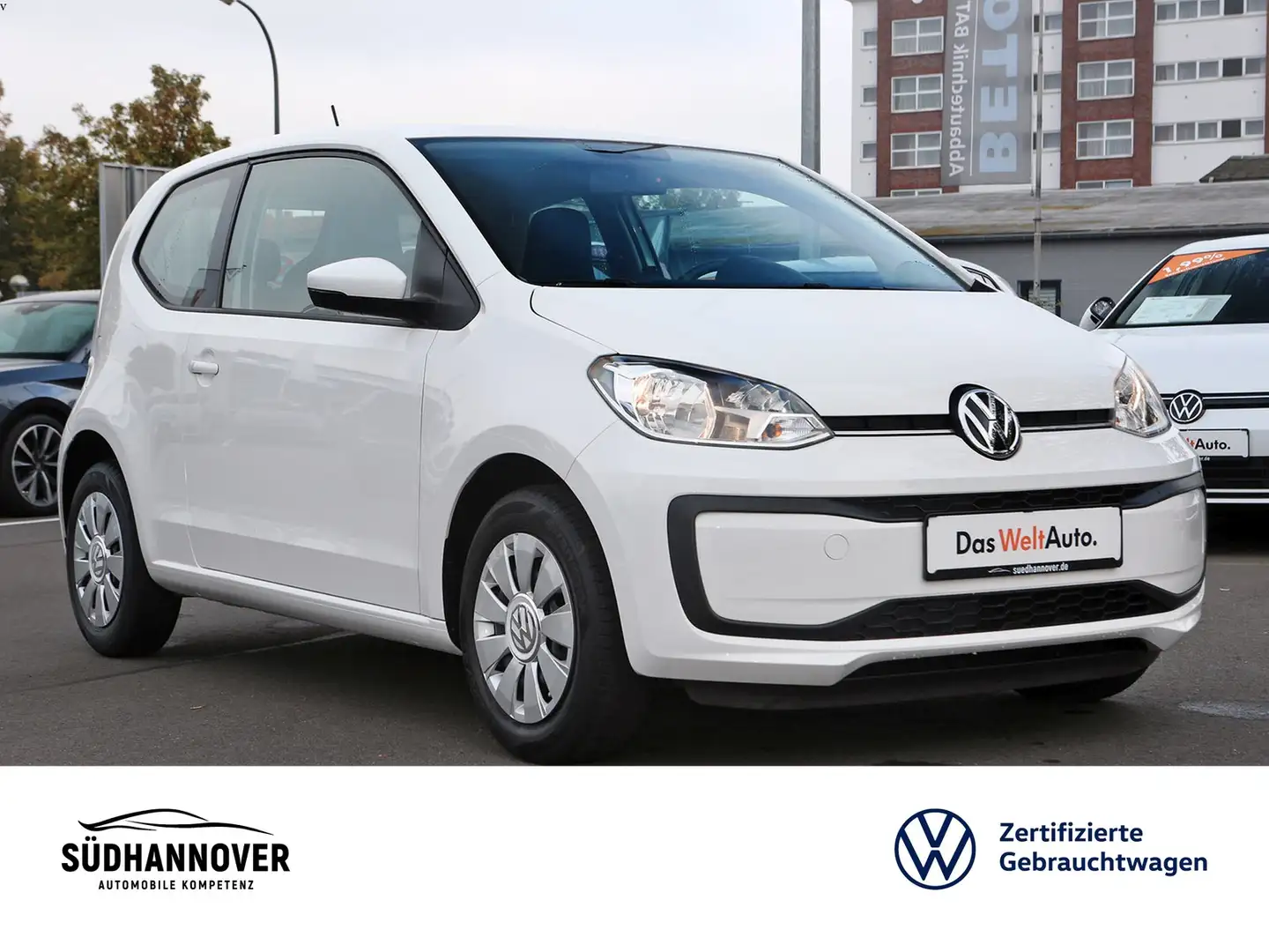 Volkswagen up! move up! 1.0 KLIMA Weiß - 1